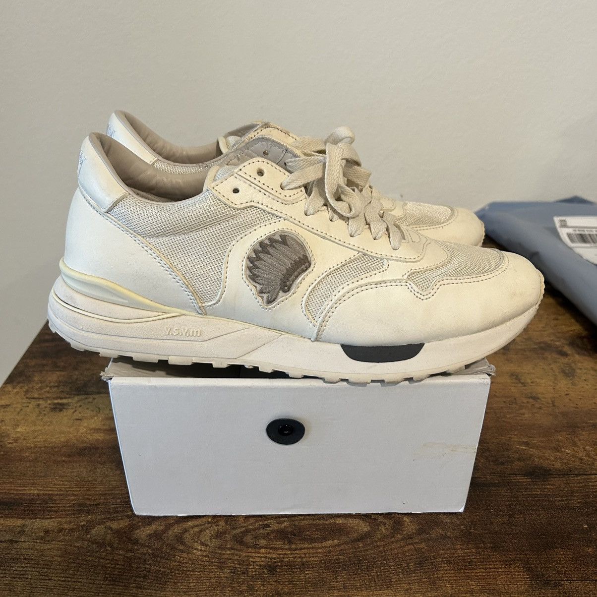 Visvim SS19 Visvim Roland Jogger Grey / Cream Size US 12 / EU 45 - 2 Thumbnail
