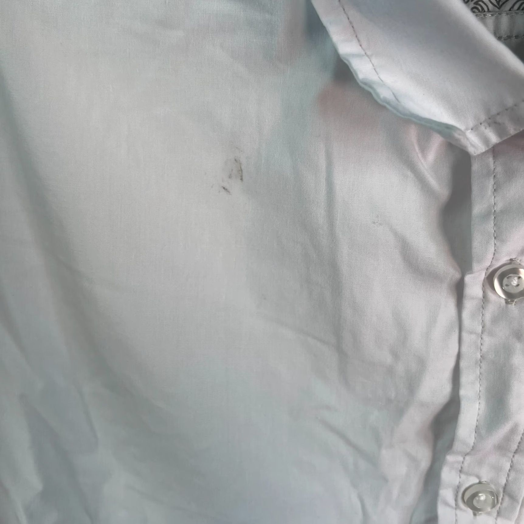 Vintage Tranquility & Mayham Mens Cotton Blend White Dress Shirt Size 3XL Size 48R - 5 Thumbnail