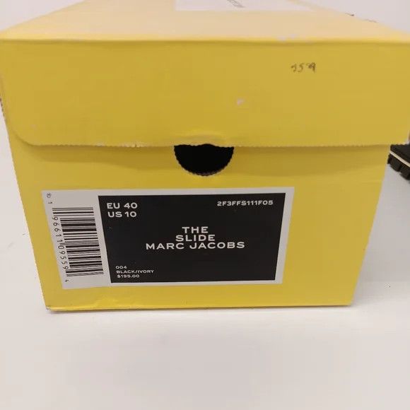 Marc Jacobs Marc Jacobs Women's "The Monogram Teddy Slide" - EU40/US10 Size US 10 / IT 40 - 13 Thumbnail