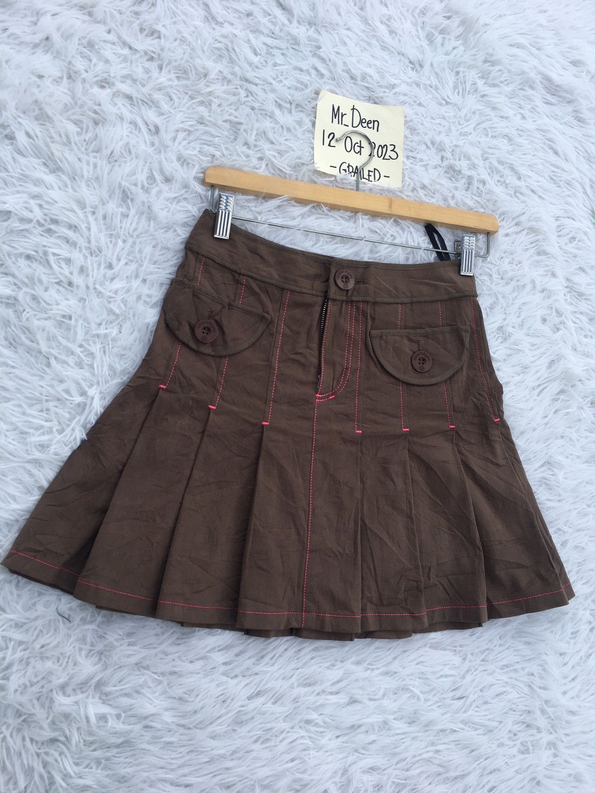 Courreges Rare Vintage Courreges Skirt Size 25" / US 0 / IT 36 - 2 Thumbnail