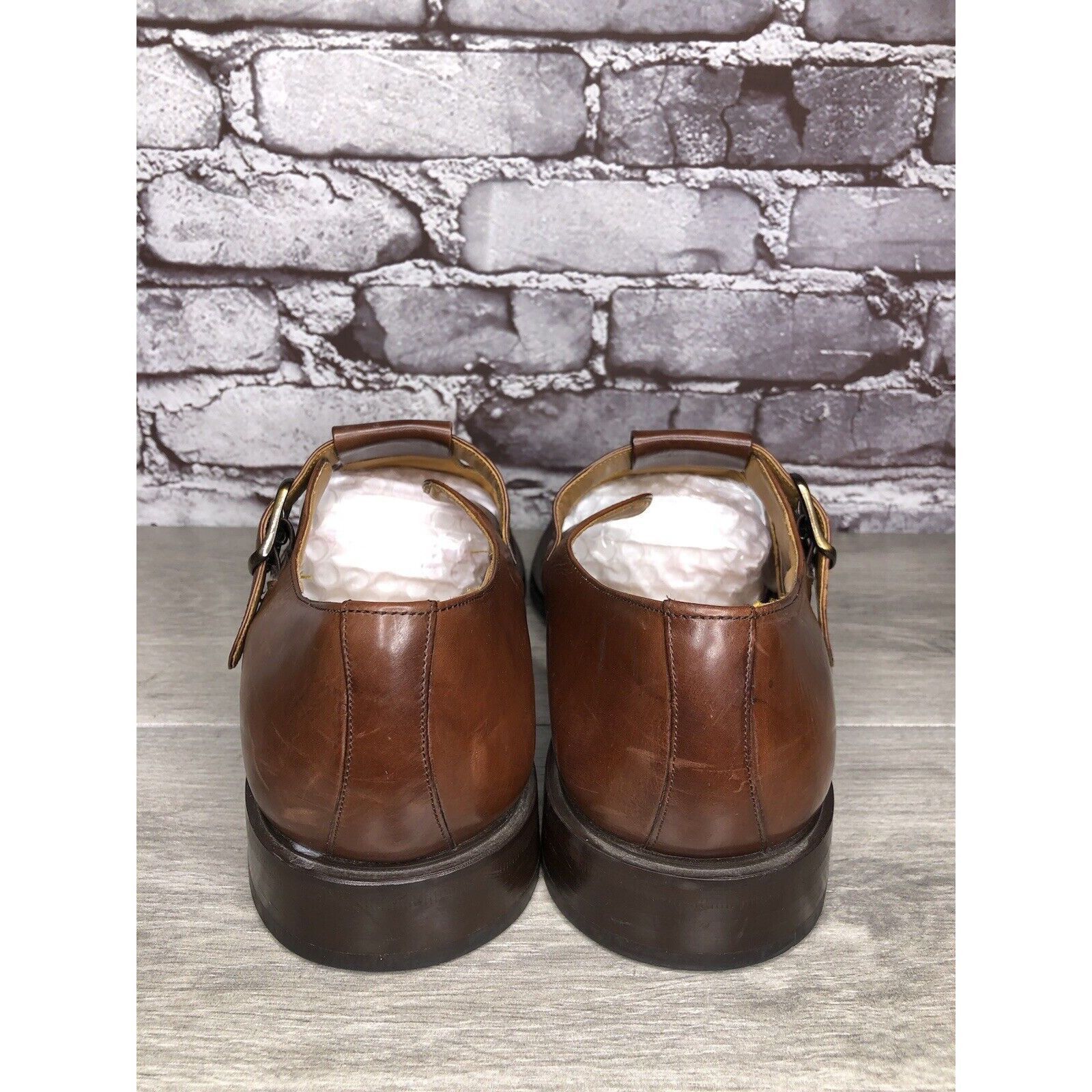 Mezlan Mezlan Diablo Brown Leather Fisherman Strap Casual Sandals M Size US 11 / EU 44 - 2 Thumbnail
