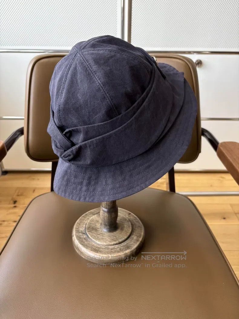 Chanel Chanel Dark blue big brim dress collar design fisherman's Size ONE SIZE - 2 Thumbnail