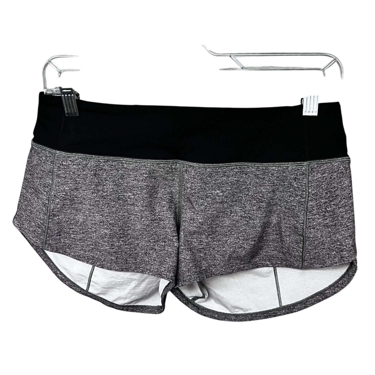 Lululemon Lululemon Speed Up Short Sz 4 Heather Gray Lux Multi Black S Size 26" / US 2 / IT 38 - 4 Thumbnail