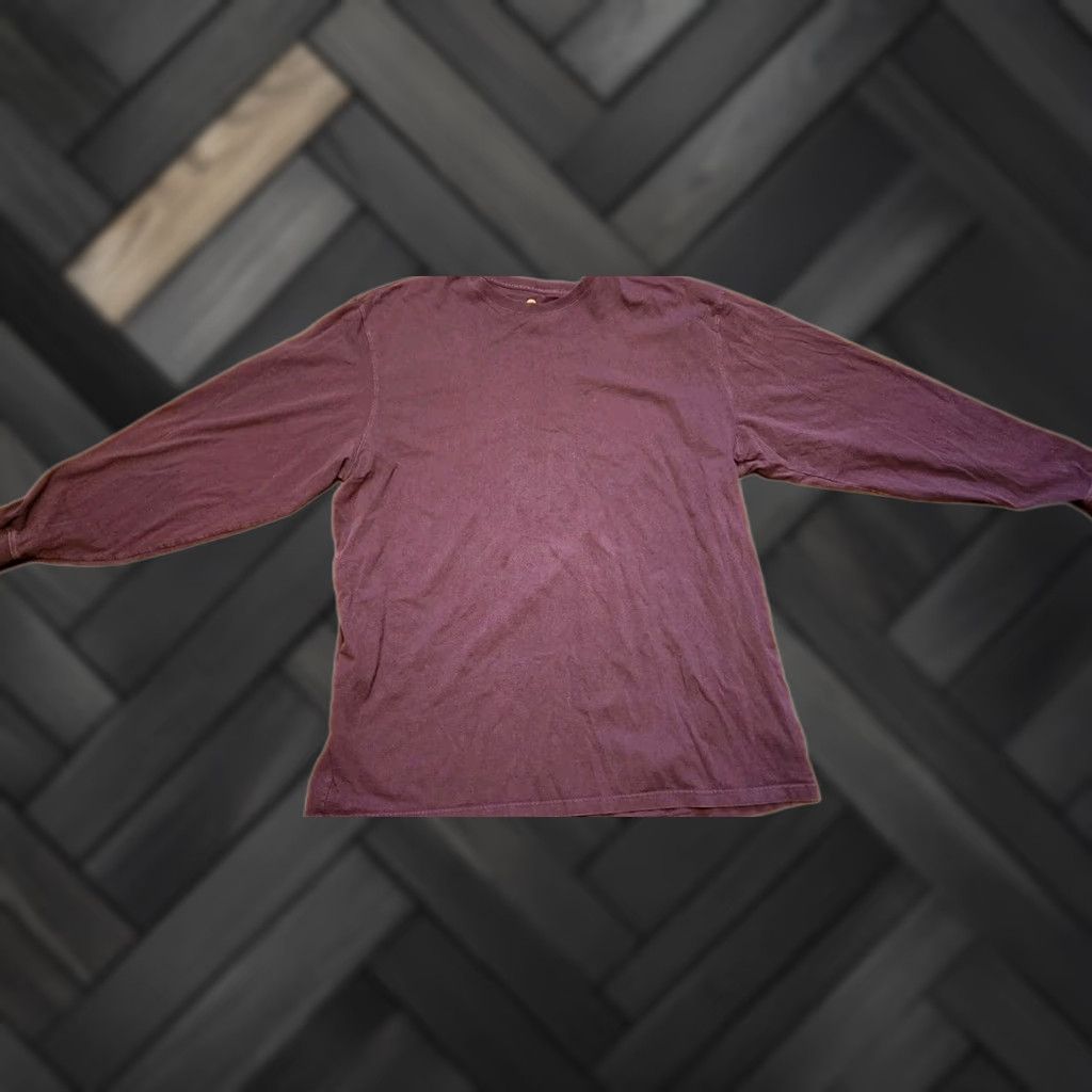 Carhartt Carhartt T Shirt Mens 3XLT Tall Long Sleeve Brown Workwear Crew Neck Cotton Knit Logo Vintage: No Size US XXL / EU 58 / 5 - 1 Thumbnail
