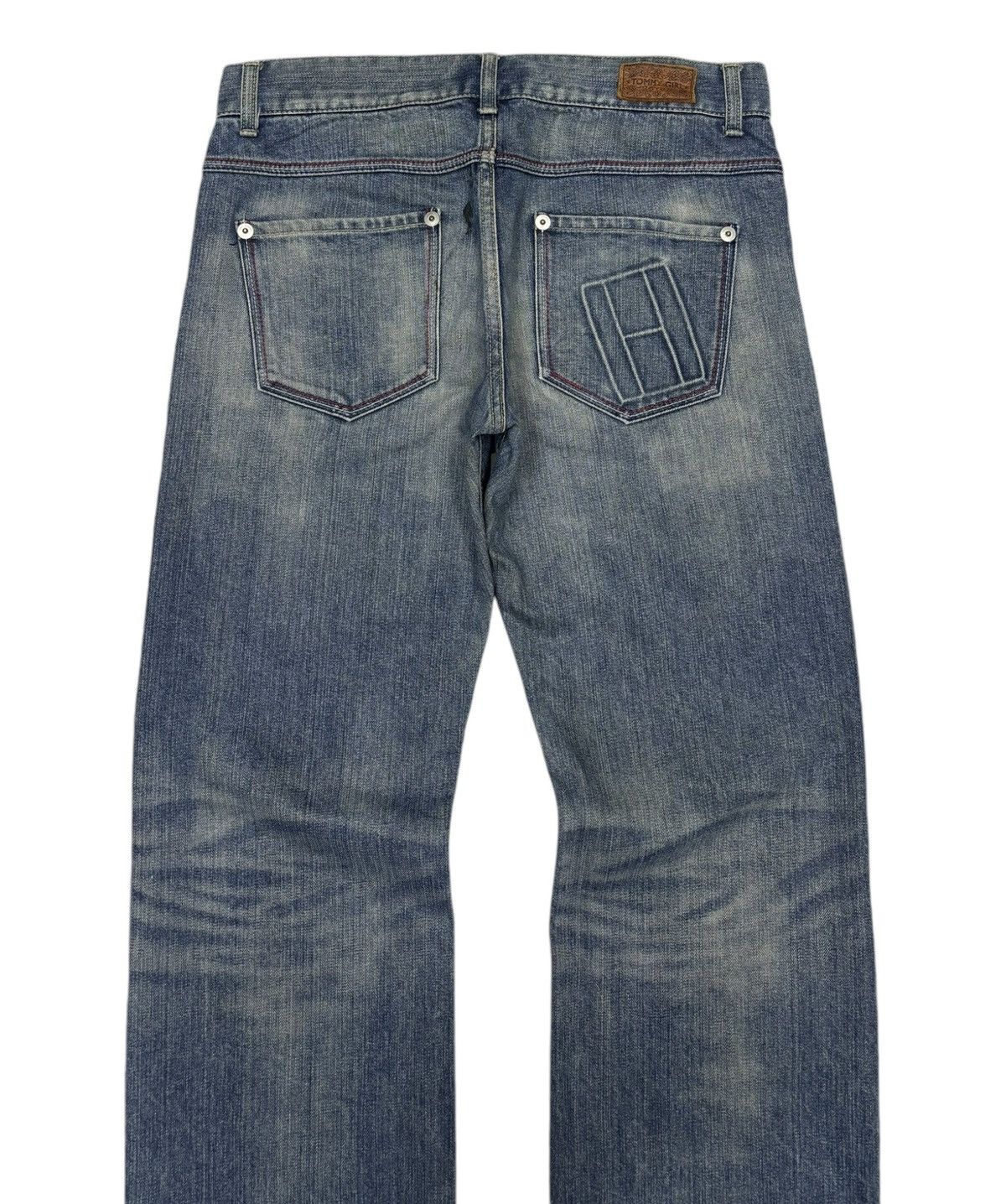 Hysteric Glamour × Tommy Hilfiger Tommy Hilfiger Straight Cut Blue Denim Jeans Size US 32 / EU 48 - 6 Thumbnail