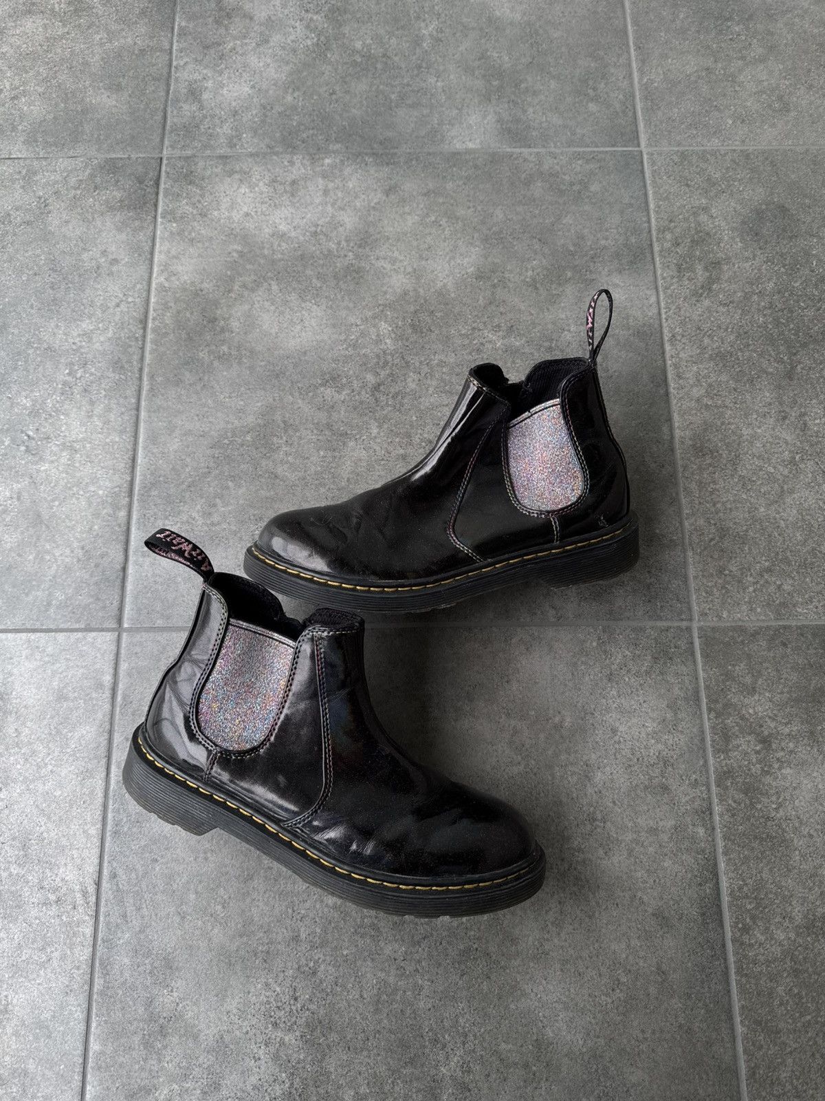 Dr. Martens Rare Vintage Glitter Dr. Martens Boots Shoes England Size US 6 / IT 36 - 2 Thumbnail