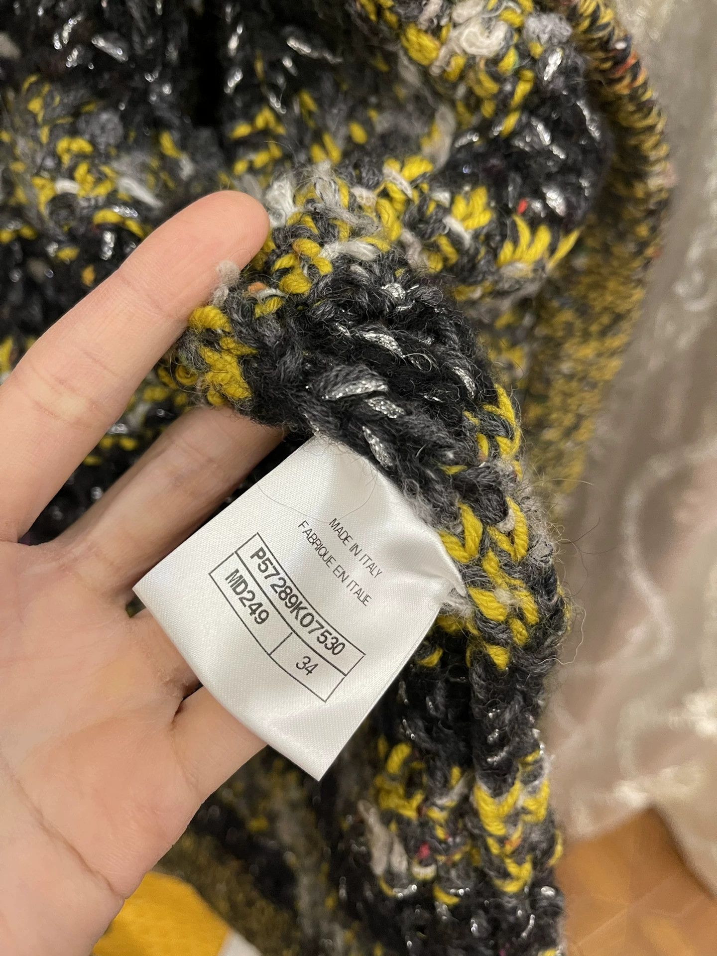 Chanel Chanel Knit Cardigan Liu Wen Style Size 34 Authentic Size XS / US 0-2 / IT 36-38 - 5 Thumbnail