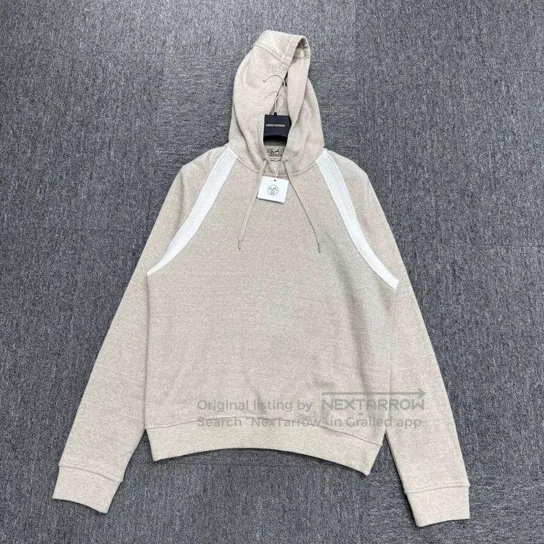 Hermes Hermes Dropped Shoulder Drawstring Hoodie Size US S / EU 44-46 / 1 - 1 Thumbnail