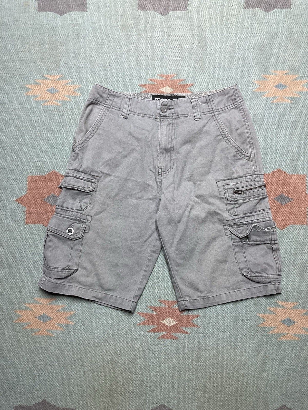 Iron Co. Iron Co cargo shorts hiking utility pockets cotton 32 Size US 32 / EU 48 - 1 Thumbnail