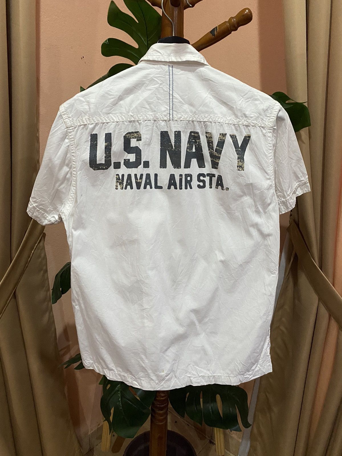 Avirex VINTAGE AVIREX US NAVY NAVAL AIR STA ZIPPER SHIRT Size US M / EU 48-50 / 2 - 1 Thumbnail