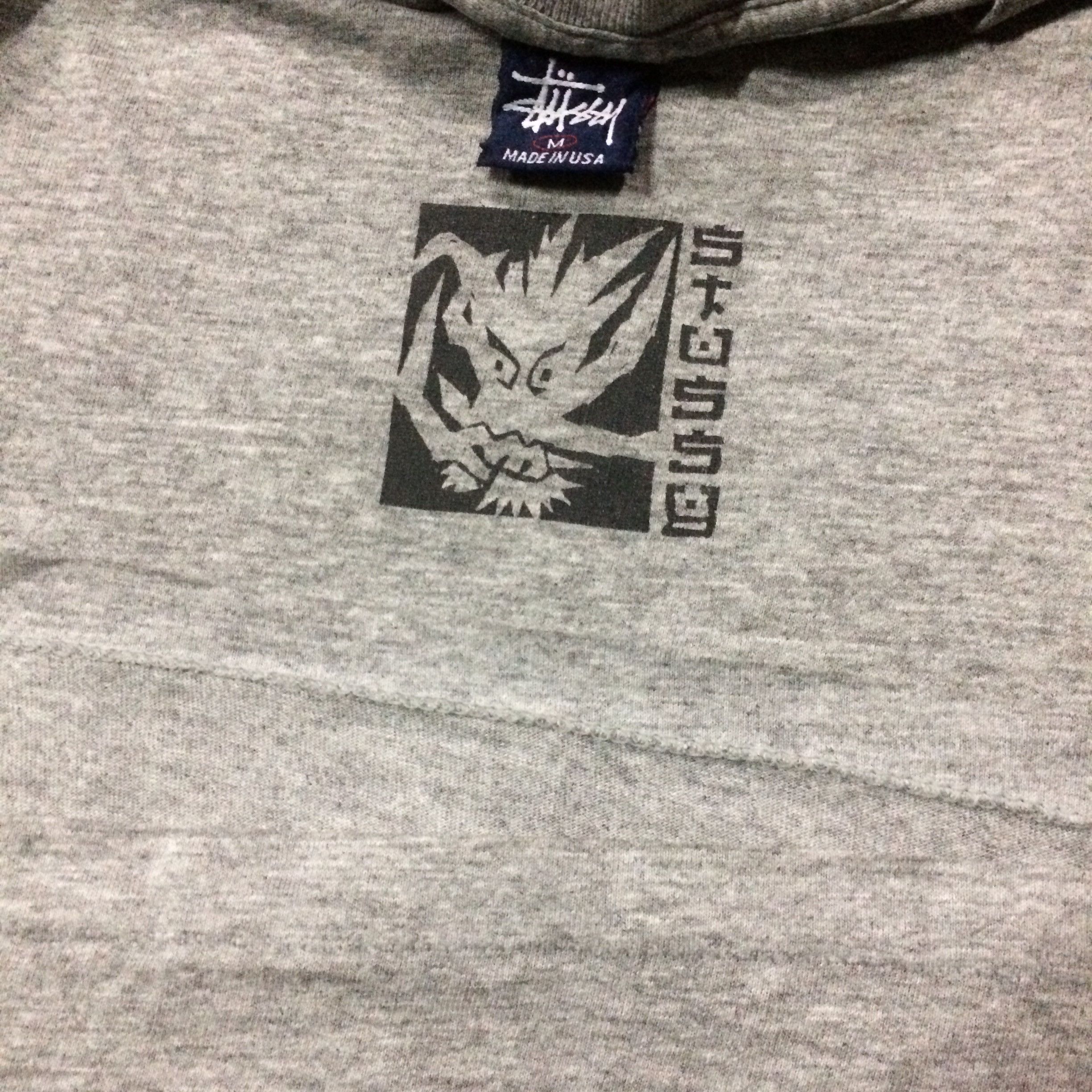 Stussy Vintage 90s Stüssy Dragon Long Sleeve T-Shirt Size US M / EU 48-50 / 2 - 8 Thumbnail