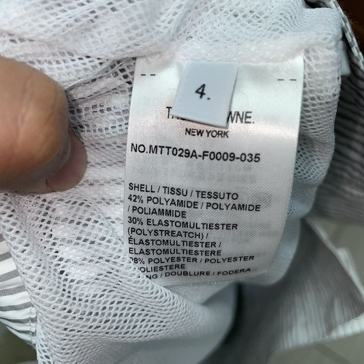 Thom Browne Thom Browne Seersucker Shorts Made in Italy Size US 38 / EU 54 - 5 Thumbnail