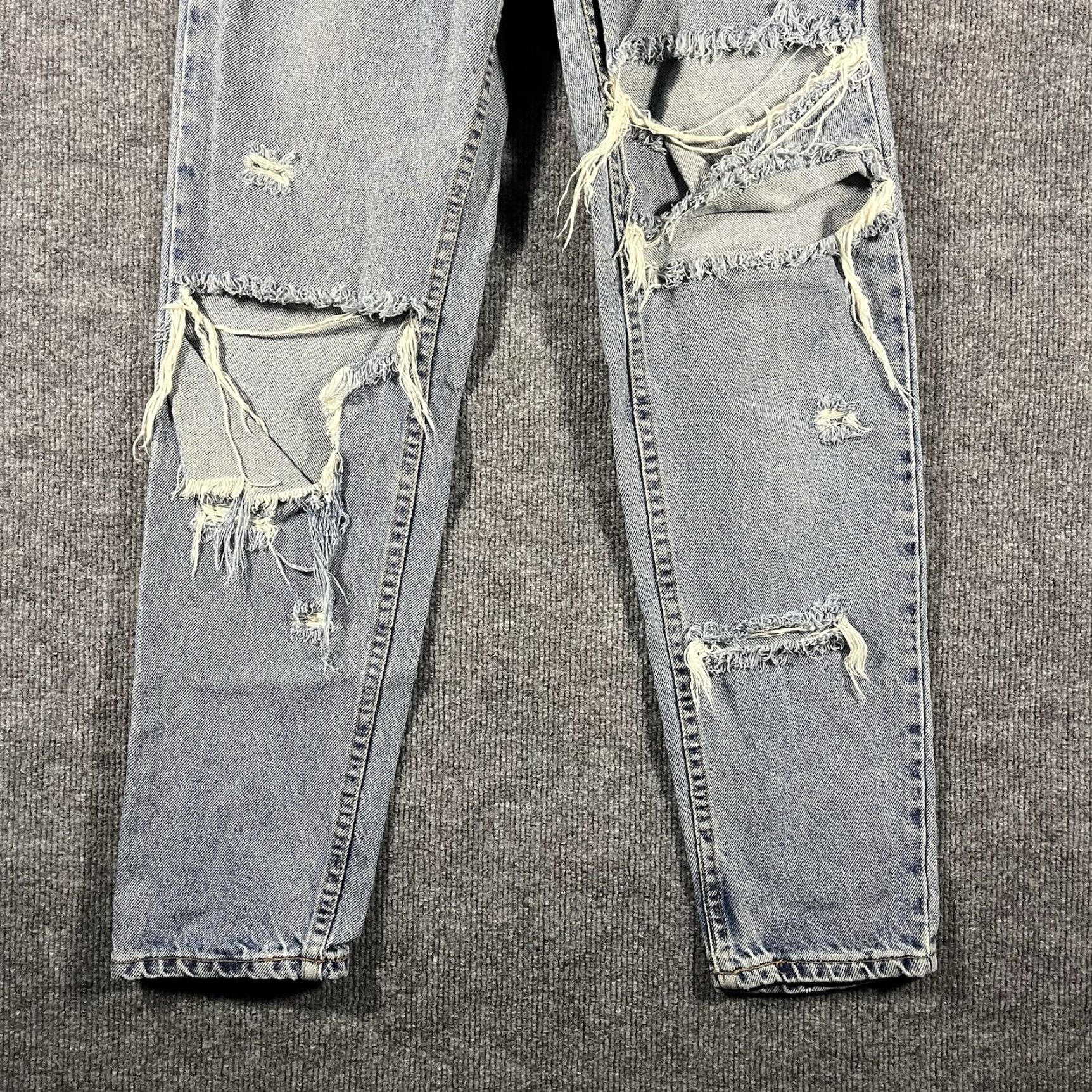 Levi's Levi's 950 Orange Tab Relaxed High Rise Vintage Denim Jeans Womens 26x27 Actual Size 26" / US 2 / IT 38 - 6 Thumbnail