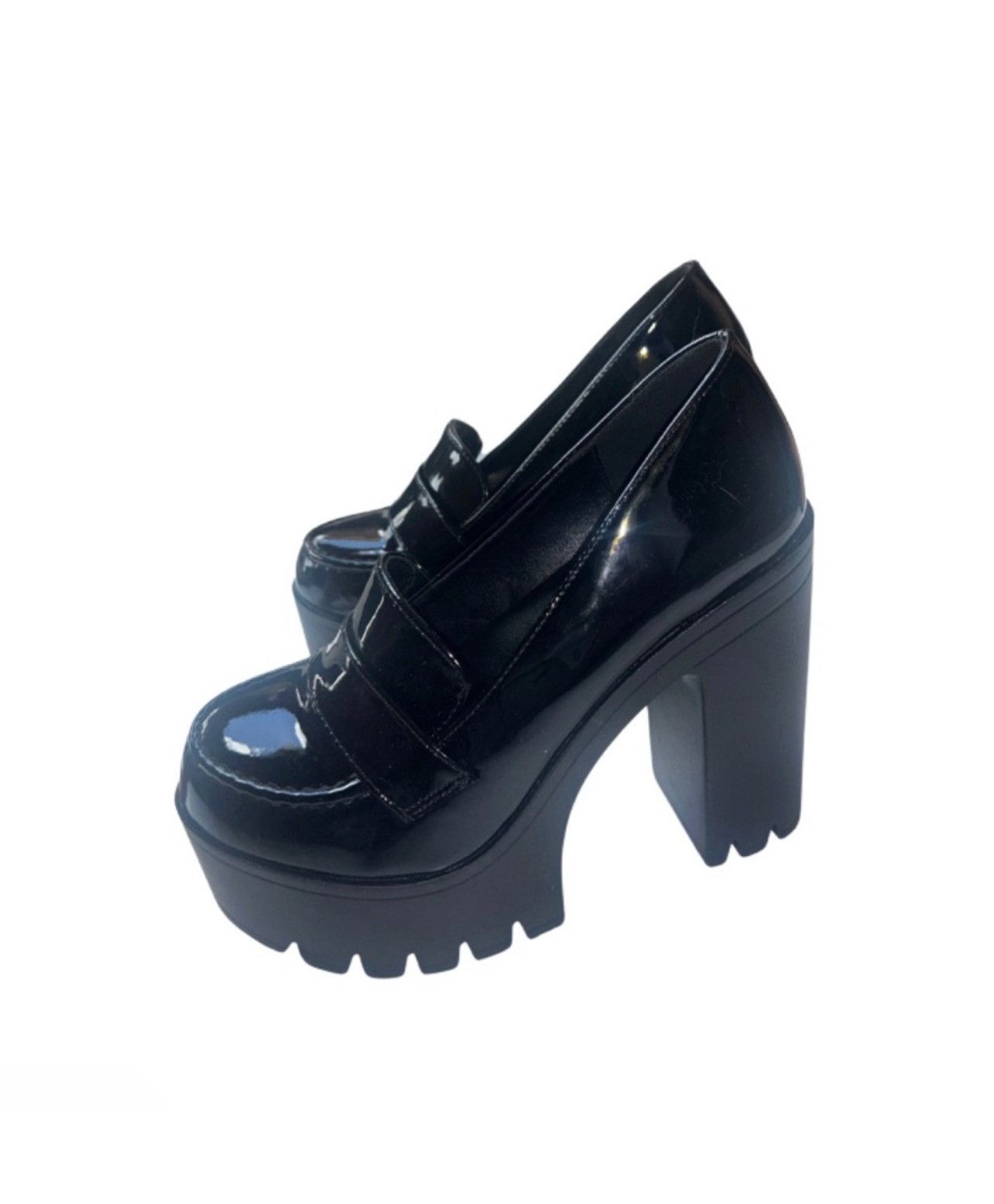 Other Black preppy black heel 37 Size US 6.5 / IT 36.5 - 1 Thumbnail