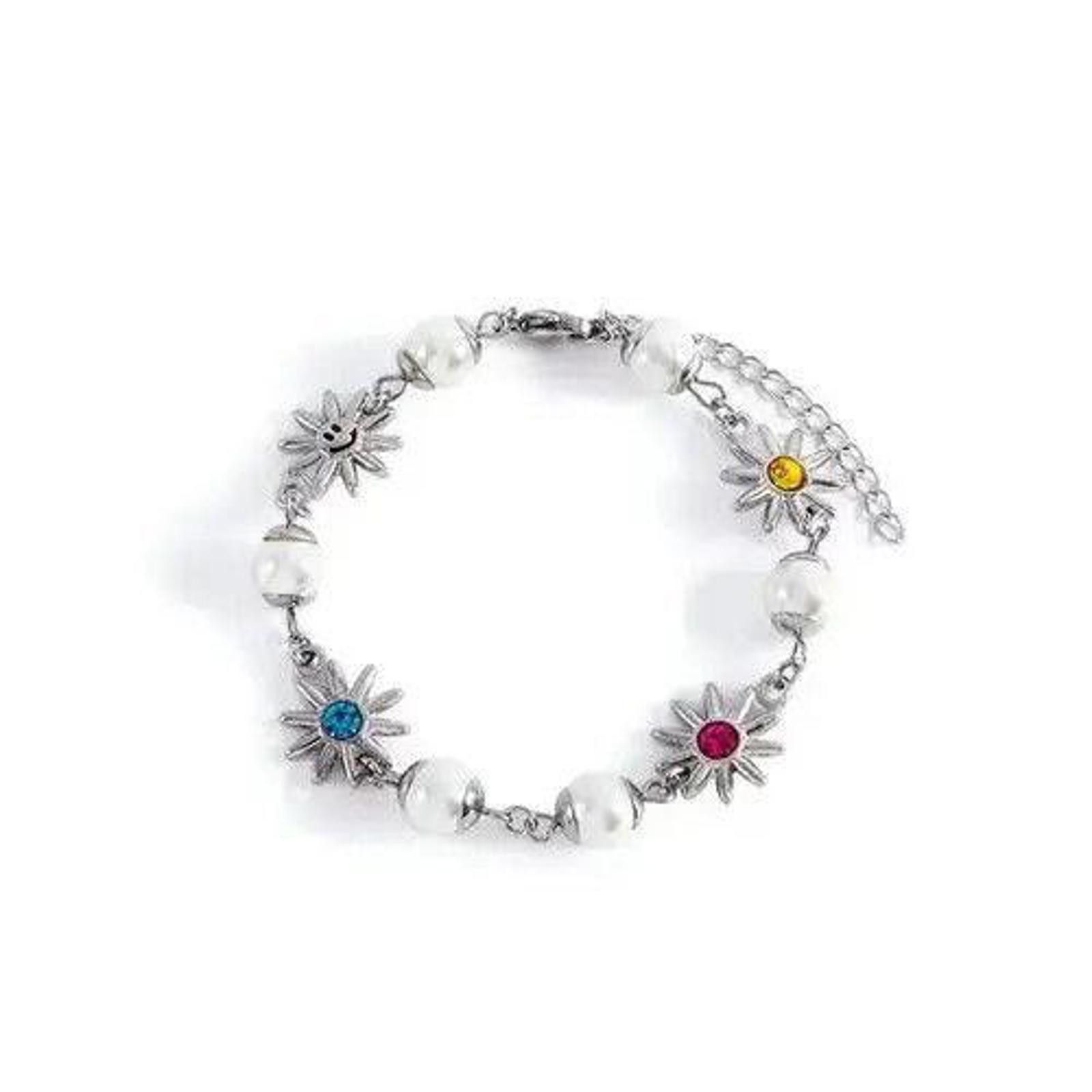 Jewelry Sol Gemstone Chain Link Bracelet Size ONE SIZE - 4 Thumbnail