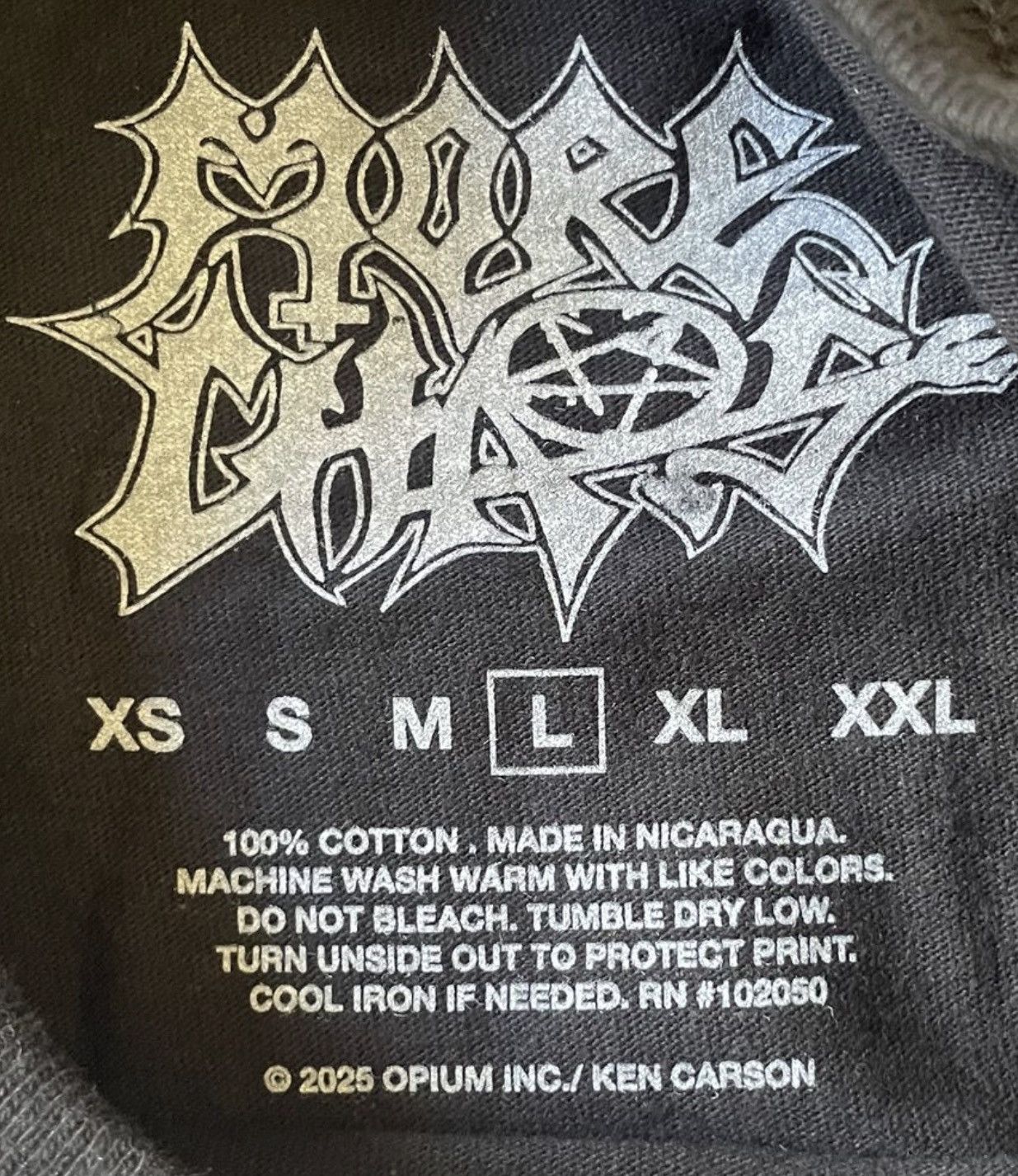 Ed Hardy × Ken Carson Ken Carson x Ed Hardy Oficial Merch “More Chaos” Size US L / EU 52-54 / 3 - 5 Thumbnail
