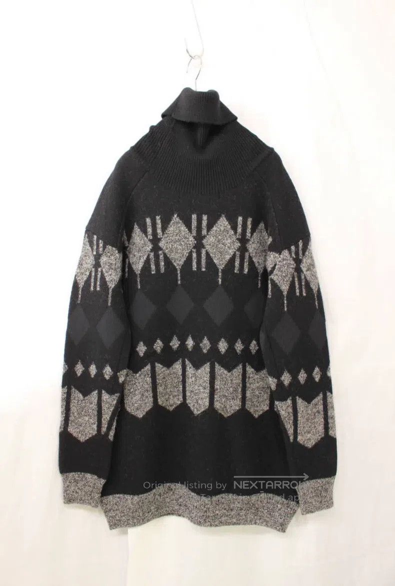 Junya Watanabe Junya Watanabe High-Neck Wool Sweater Size US M / EU 48-50 / 2 - 3 Thumbnail