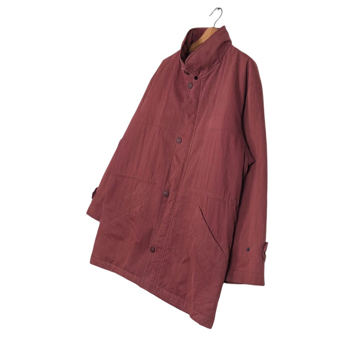 Burberry 📌Vintage Burberrys Button Jacket Biker Style Size US L / EU 52-54 / 3 - 2 Thumbnail