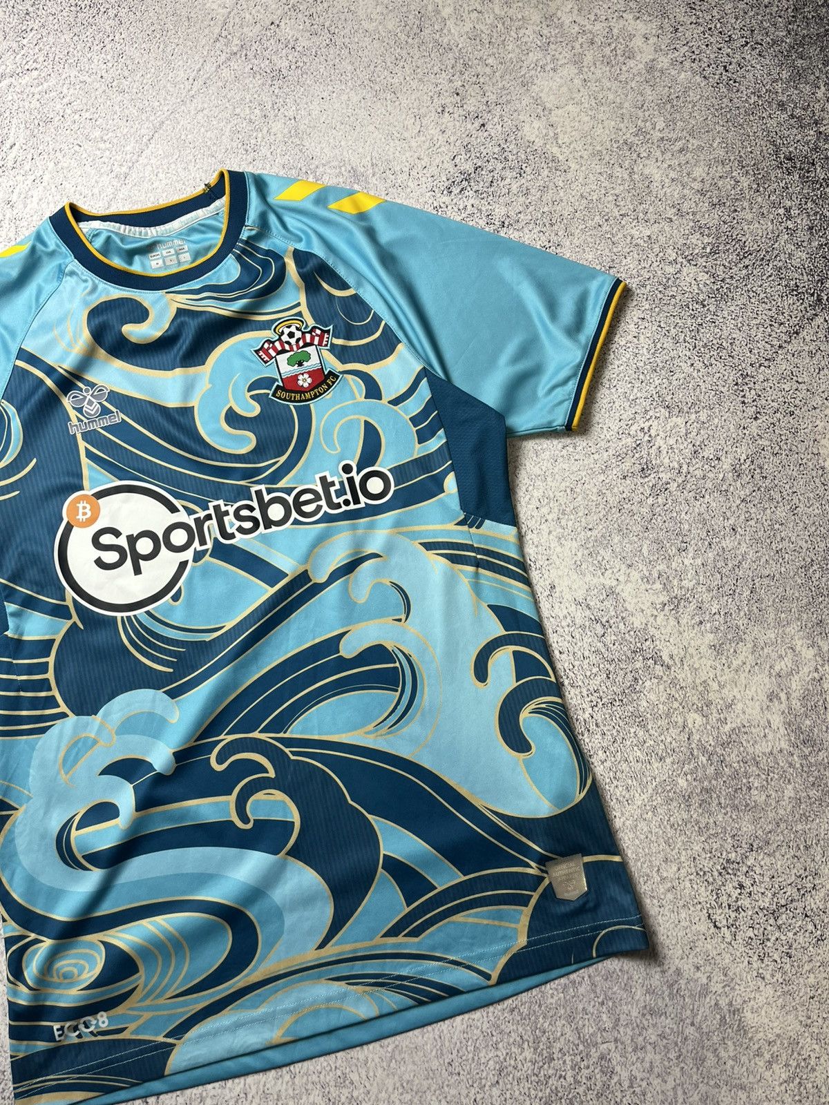 Vintage Southampton Football Shirt Large Blue Mens 2022 2023 Away Size US M / EU 48-50 / 2 - 4 Thumbnail