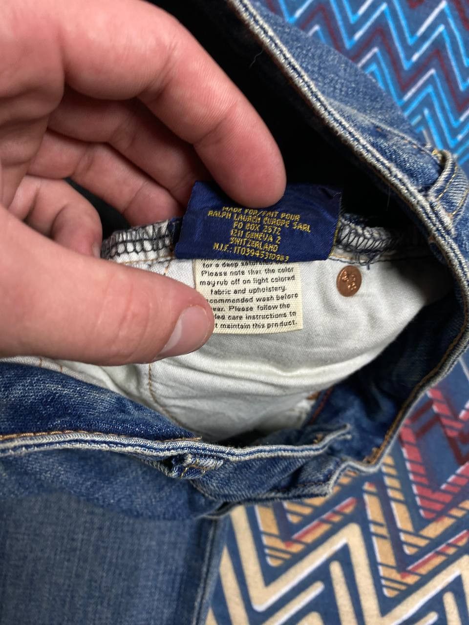 Polo Ralph Lauren Polo Ralph Lauren Distressed Denim Jeans Y2K vintage Size 30" / US 8 / IT 44 - 3 Thumbnail