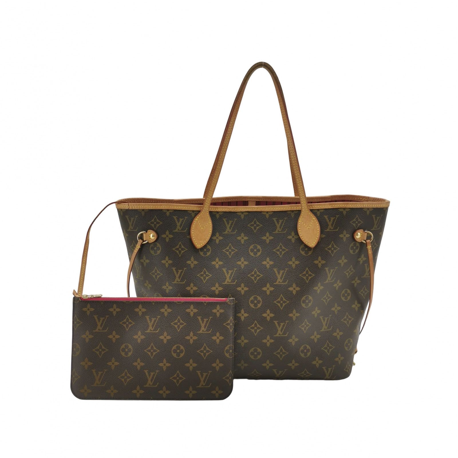 Louis Vuitton Louis Vuitton Neverfull MM Monogram Tote Bag One Size Size ONE SIZE - 1 Thumbnail