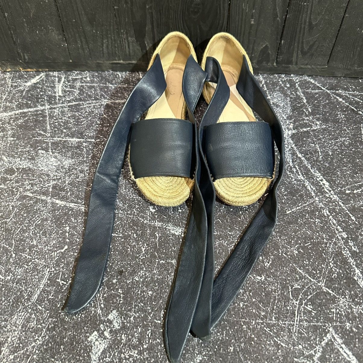 Polo Ralph Lauren POLO RALPH LAUREN - Women’s Leather Sandals Size 37 Size US 7 / IT 37 - 5 Thumbnail