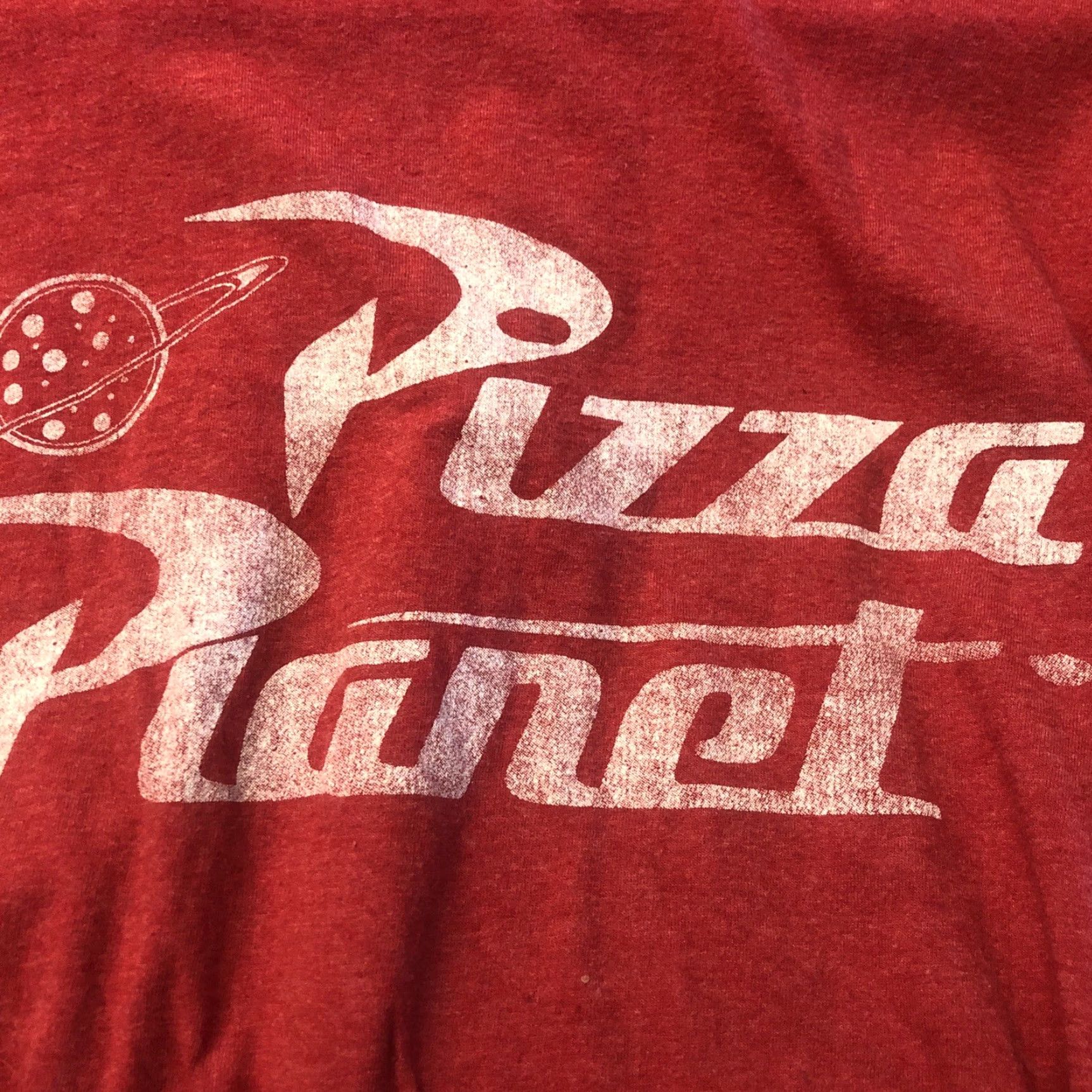 Disney Disney Shirt Adult M Red Buzz Woody Toy Story PIXAR Disney 90s Pizza Planet Graphic Tee Size US M / EU 48-50 / 2 - 3 Thumbnail