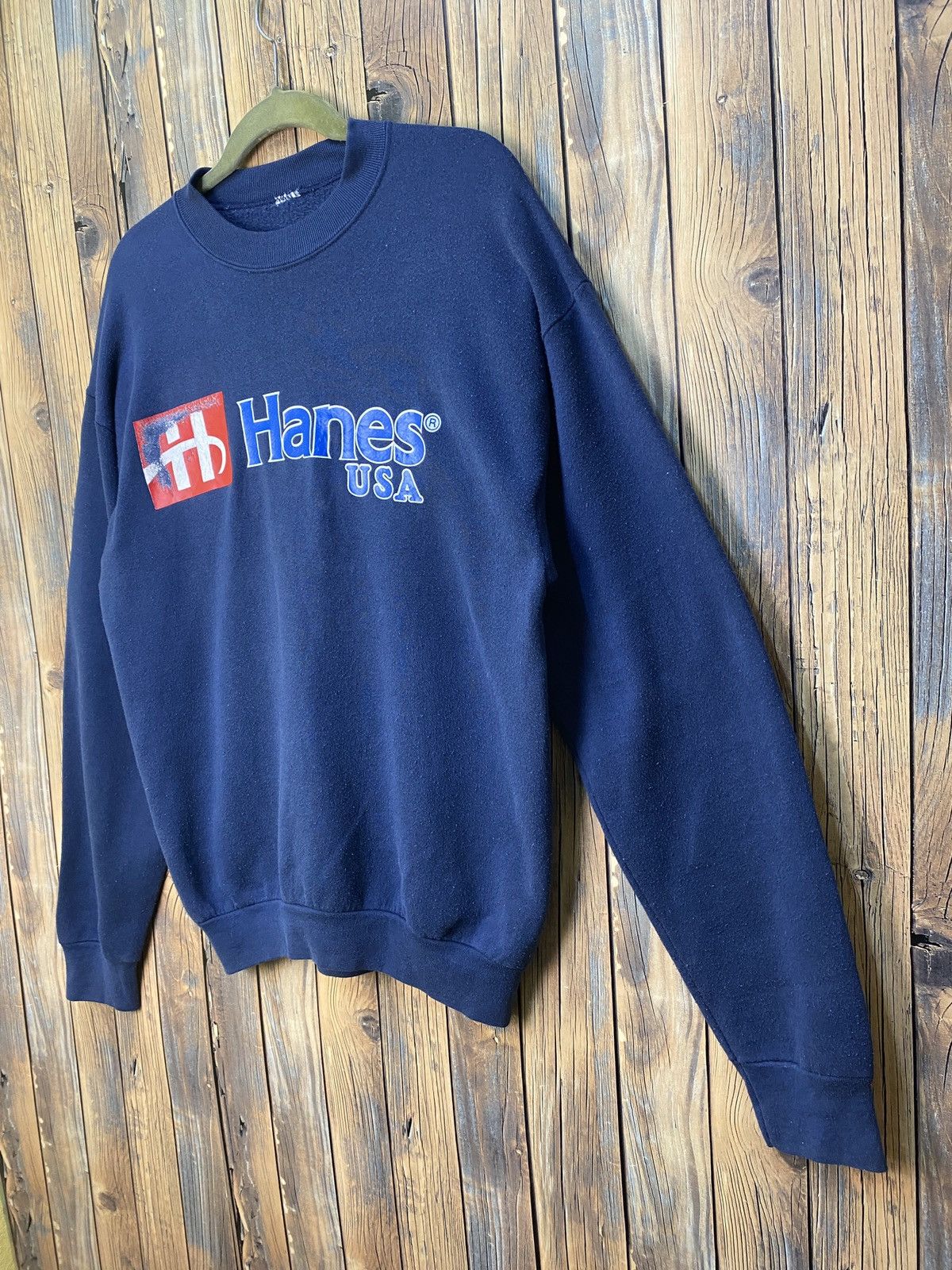 Hanes × Vintage Vintage hanes crewneck sweatshirt Size US M / EU 48-50 / 2 - 3 Thumbnail