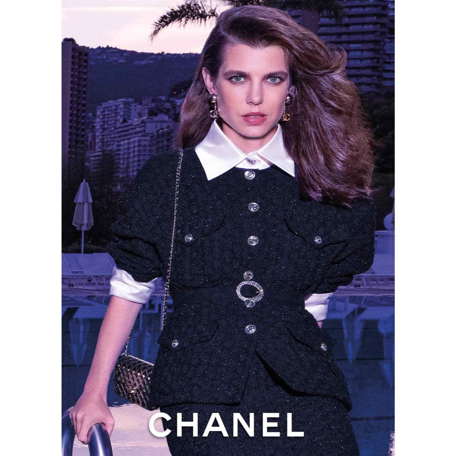 Chanel Chanel Gold Metal Balls Link Chain Dangle Drop Stud Earrings Size ONE SIZE - 4 Thumbnail