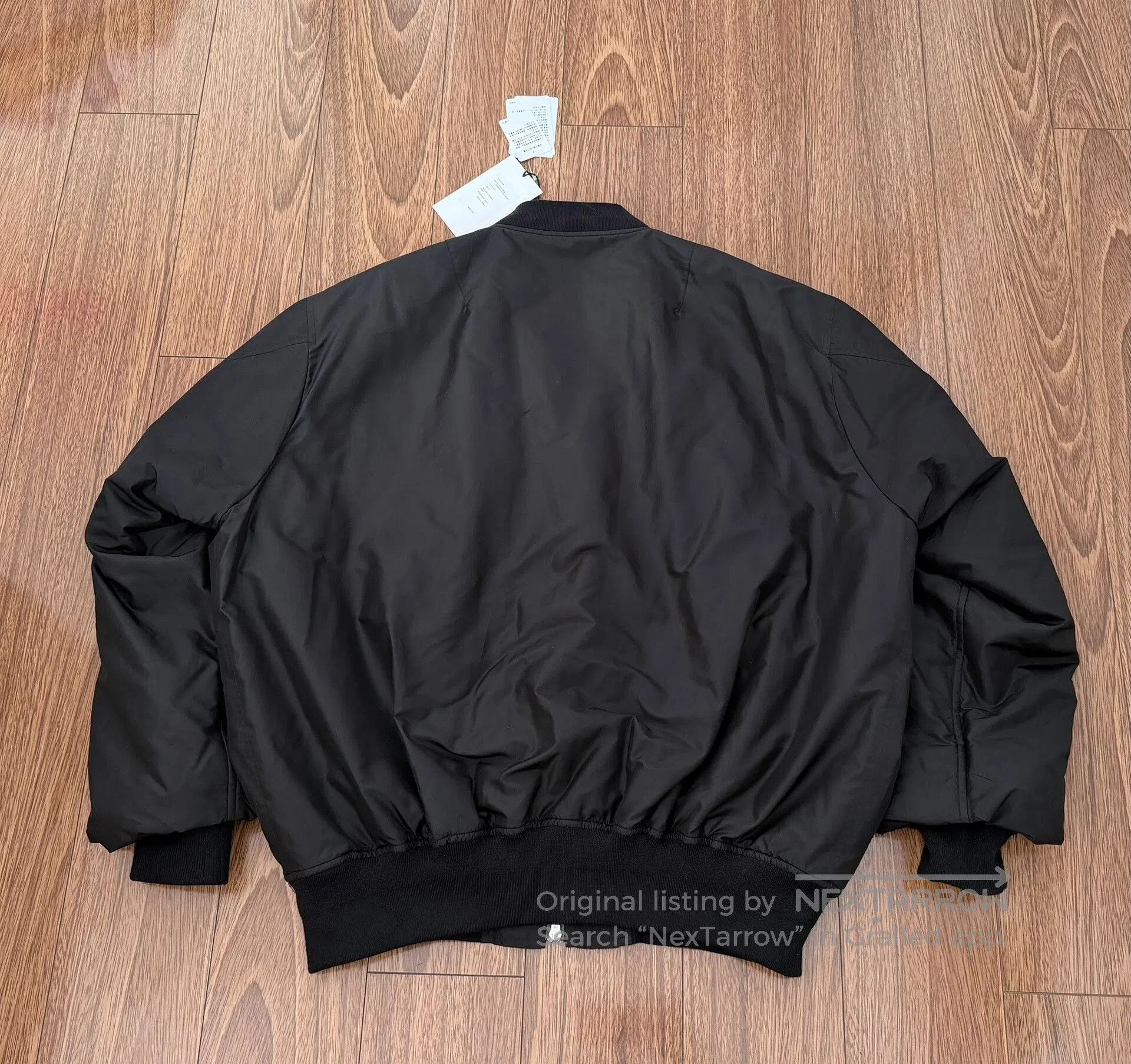 Stein Oversized Silk Tafta Flight Jacket. Size S / US 4 / IT 40 - 2 Thumbnail