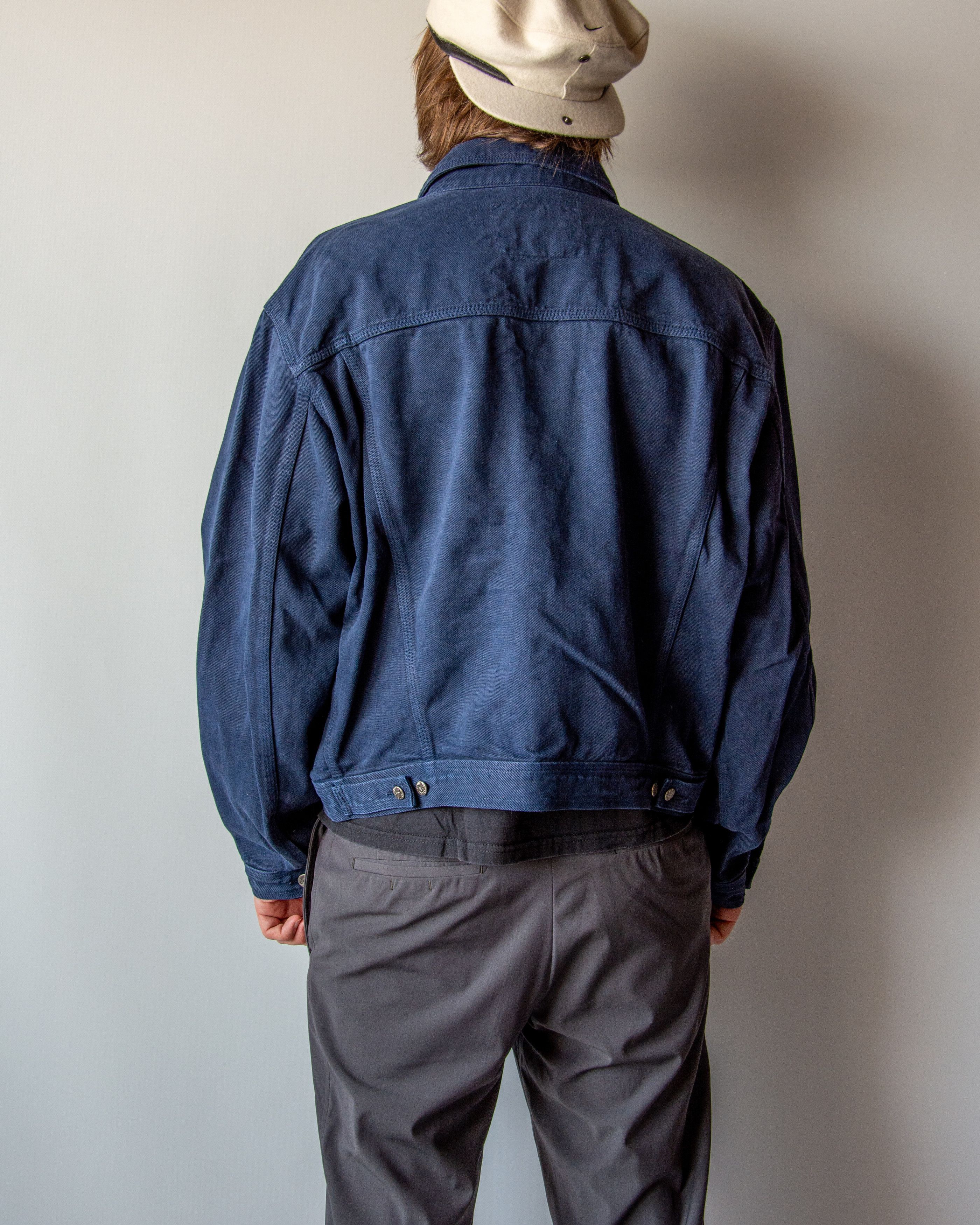 Trussardi Vintage Trussardi Denim Jacket Size US XL / EU 56 / 4 - 2 Thumbnail