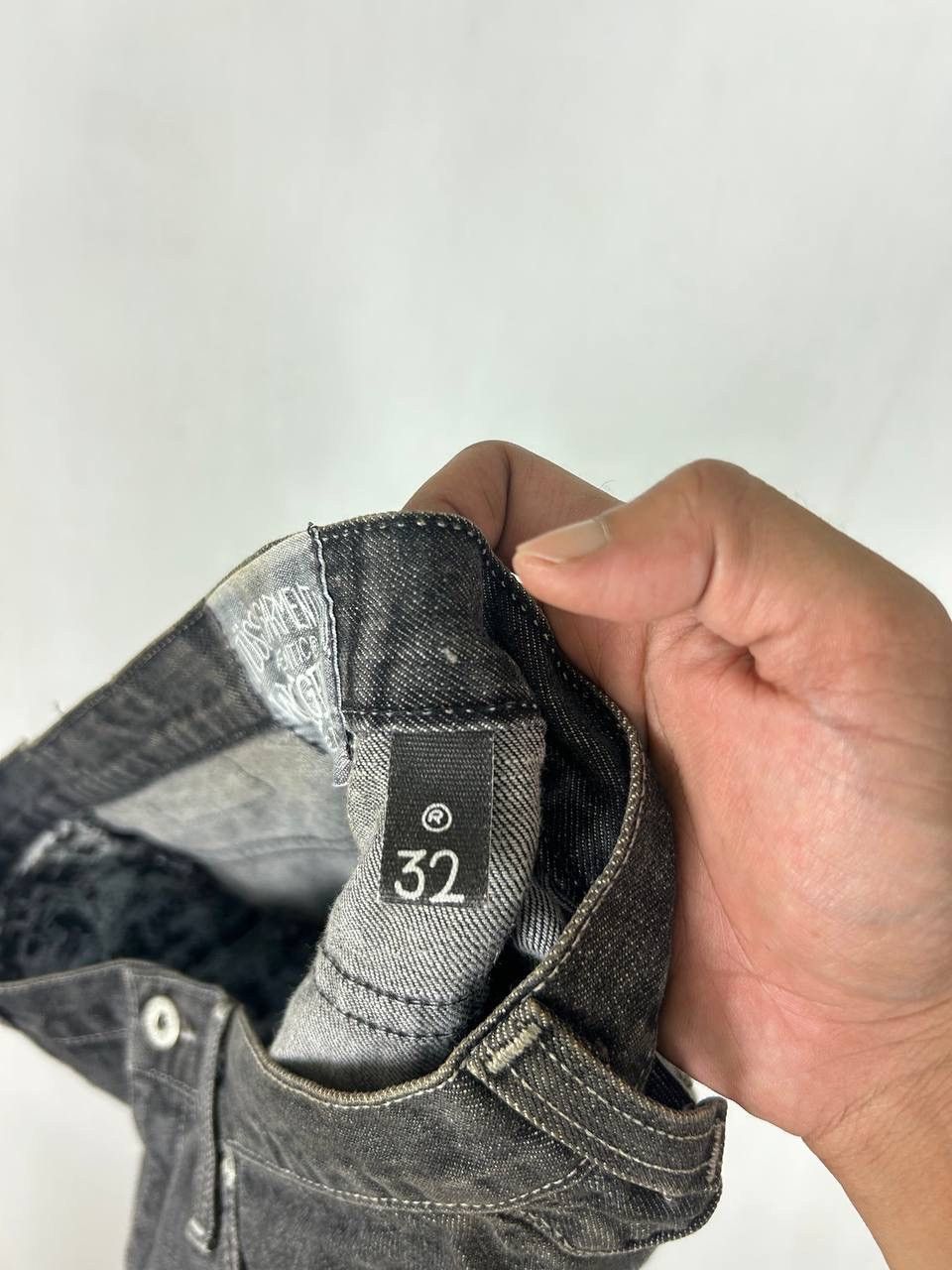 Stussy × Vintage Vintage Y2K Stussy Black Straight Cut Loose Jeans Size US 33 - 9 Thumbnail