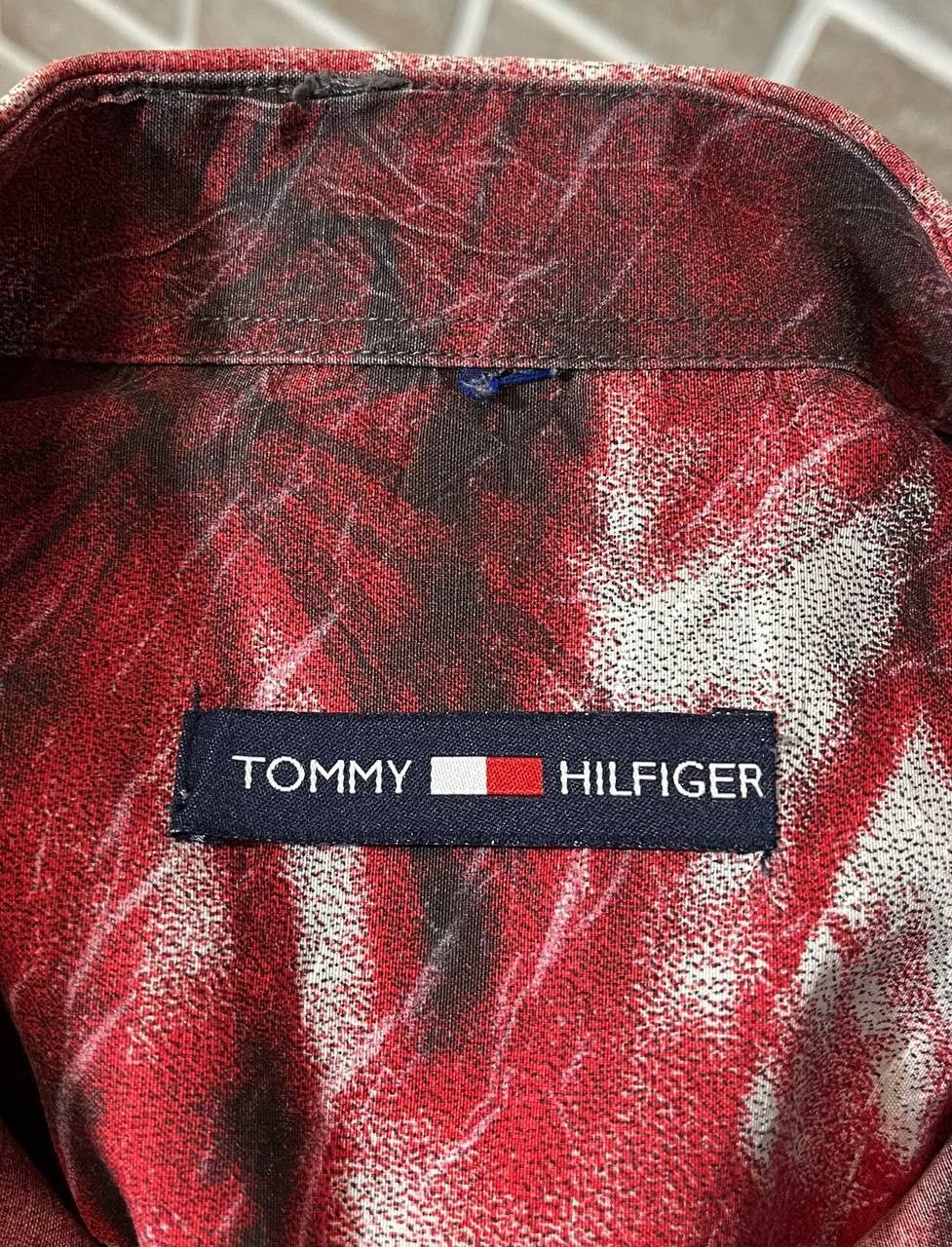 Tommy Hilfiger Tommy Hilfiger Floral Short Sleeve Button Up Shirt lightning Size US XL / EU 56 / 4 - 5 Thumbnail
