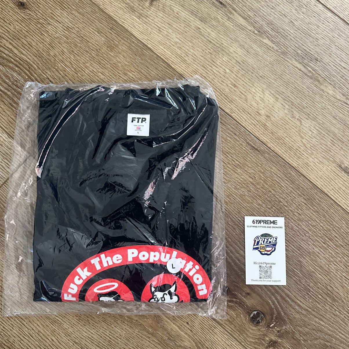 Fuck The Population FTP good and bad tee Black L Size US L / EU 52-54 / 3 - 1 Thumbnail