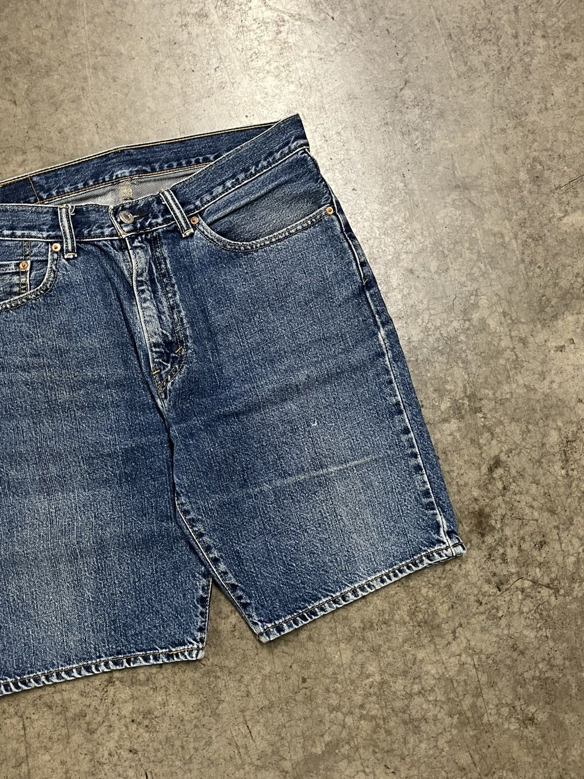 Levi's × Vintage Levi’s jorts baggy fit style 505s vintage streetwear h Size US 34 / EU 50 - 8 Thumbnail