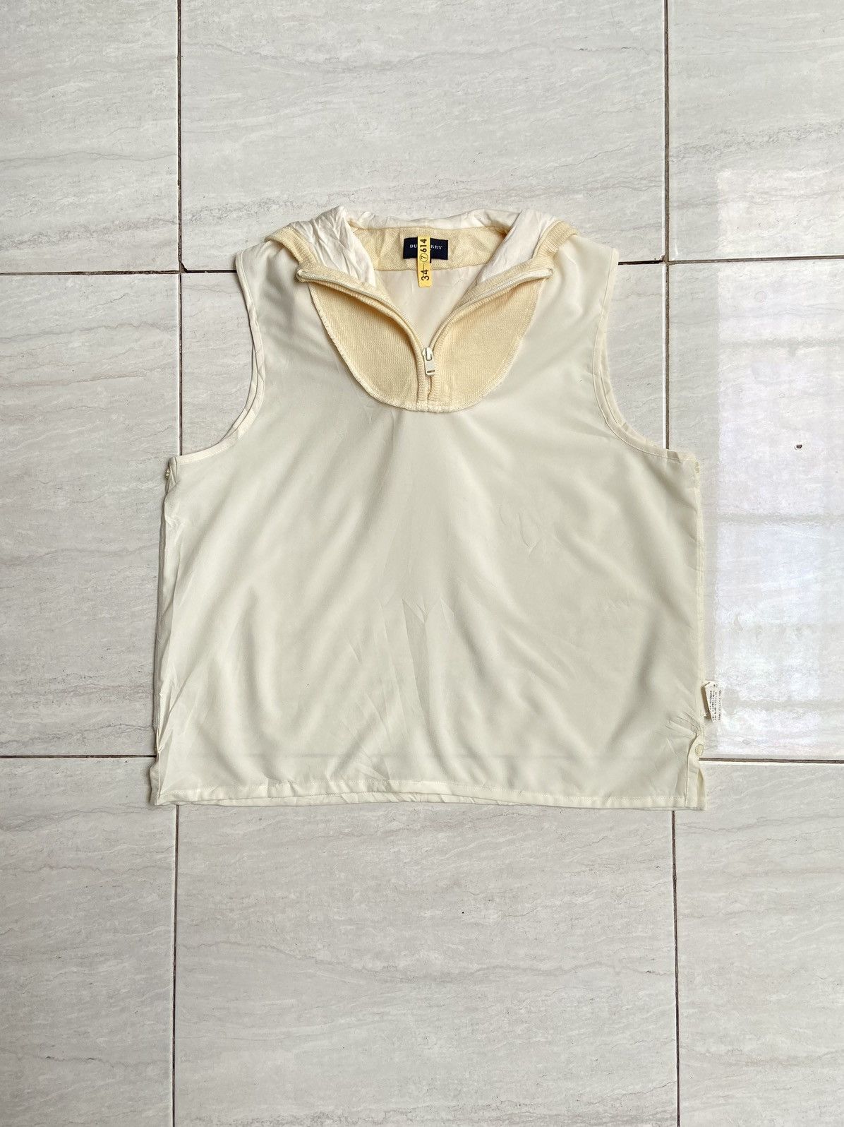 Burberry BURBERRY Golf Zipper T-shirt Size US L / EU 52-54 / 3 - 7 Thumbnail