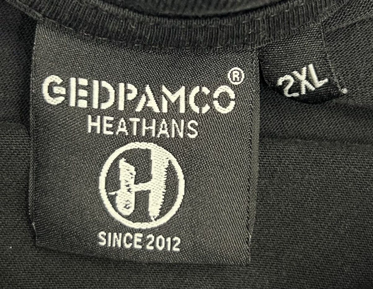 Japanese Brand × Vintage VINTAGE GEDPAMCO HEATHANS IS MAN GOOD OR EVIL H.T.N.S SHIRT Size US XXL / EU 58 / 5 - 8 Thumbnail