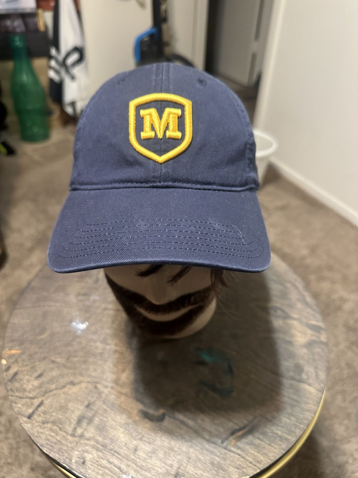 NCAA Vintage NCAA Michigan Wolverines “triple blue” hat 00s Size ONE SIZE - 2 Thumbnail