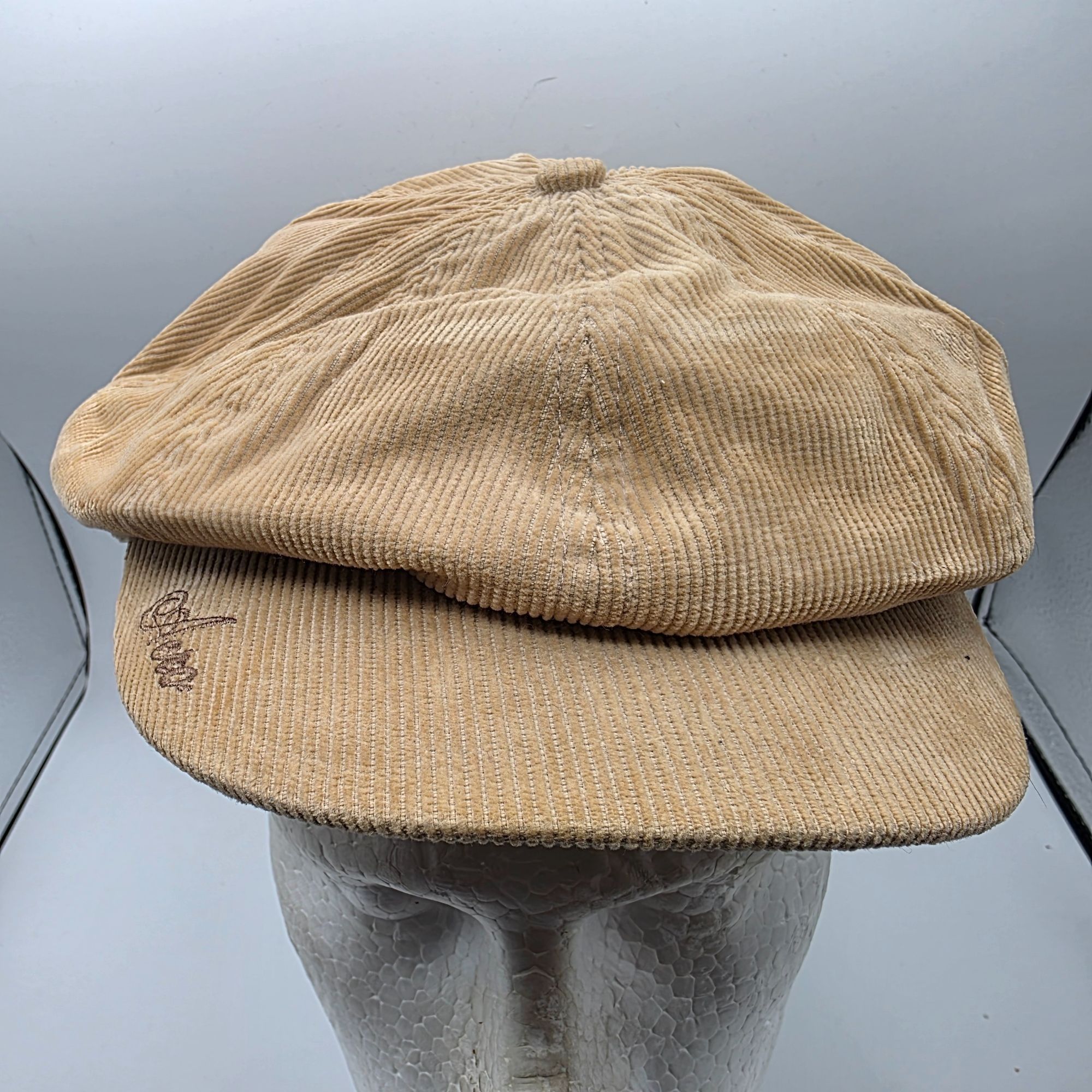 Aeropostale Aeropostale Corduroy Brown Newsboy Caddy Hat Cap Casual Spor Size ONE SIZE - 1 Thumbnail