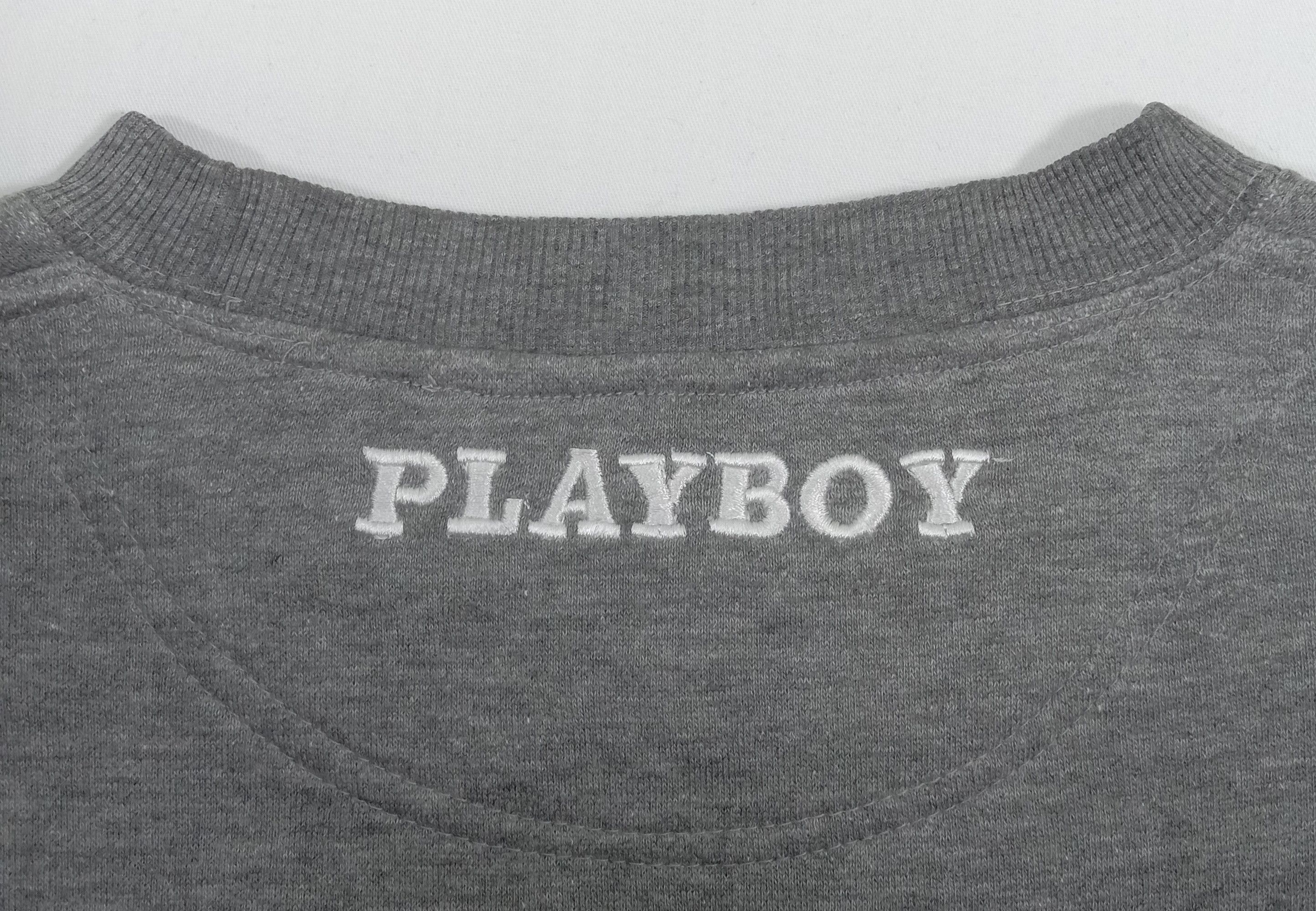Playboy Vintage Playboy Big Logo Embroidery Sweatshirt Size US M / EU 48-50 / 2 - 8 Thumbnail