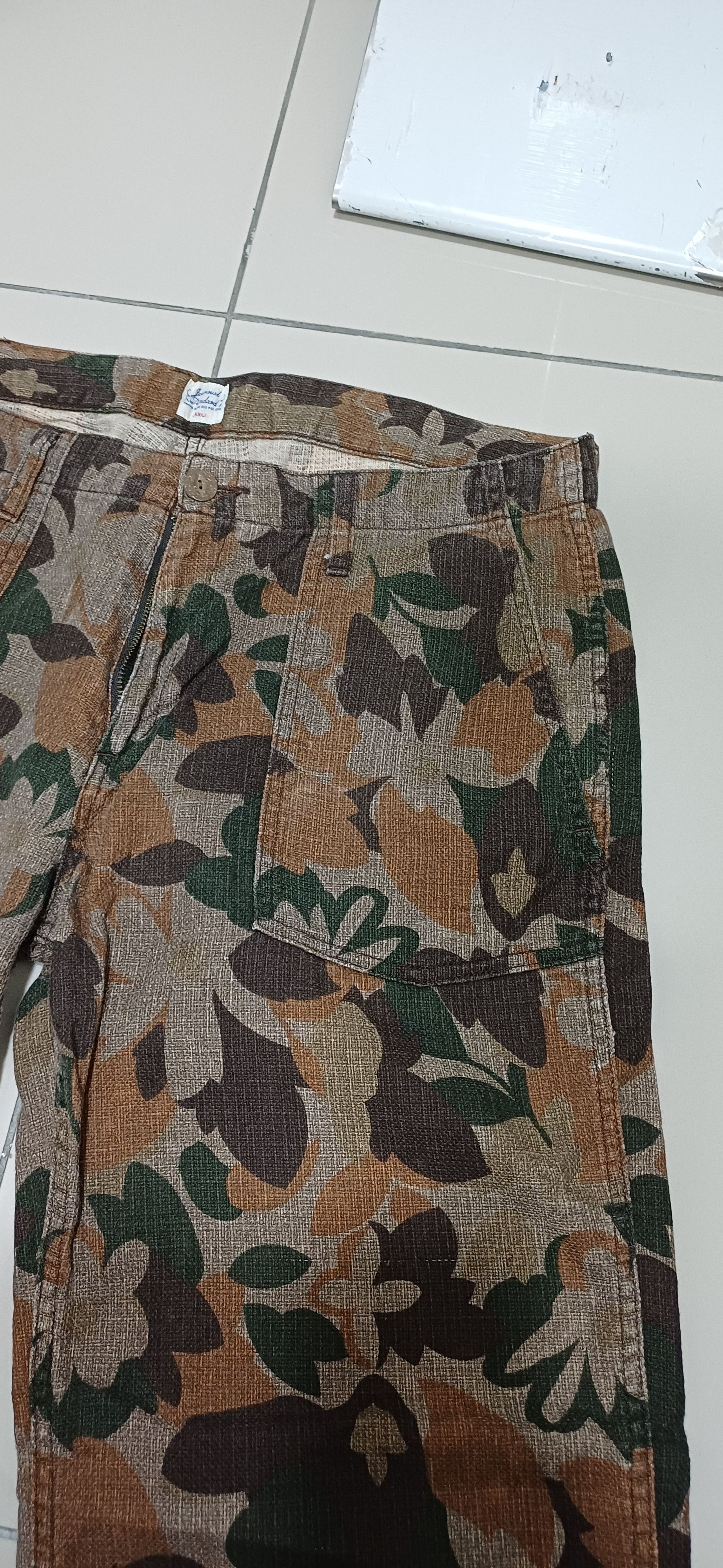 Big John VINTAGE 80'S JOURNAL STANDARD WORKERN FLORALPANT ZIP Size US 32 / EU 48 - 4 Thumbnail