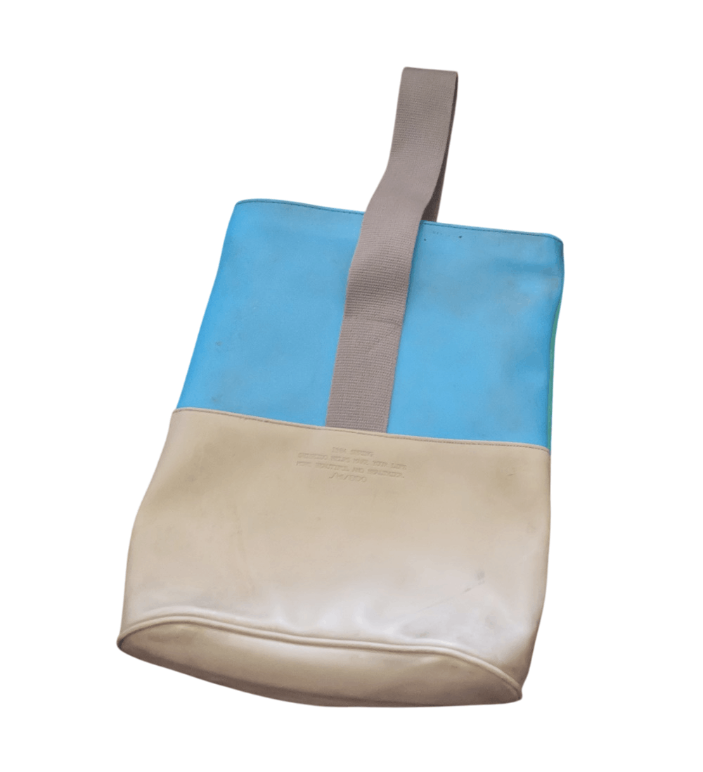 Japanese Brand Vintage Shiseido Vinyl Handbag (1984s) Size ONE SIZE - 1 Thumbnail