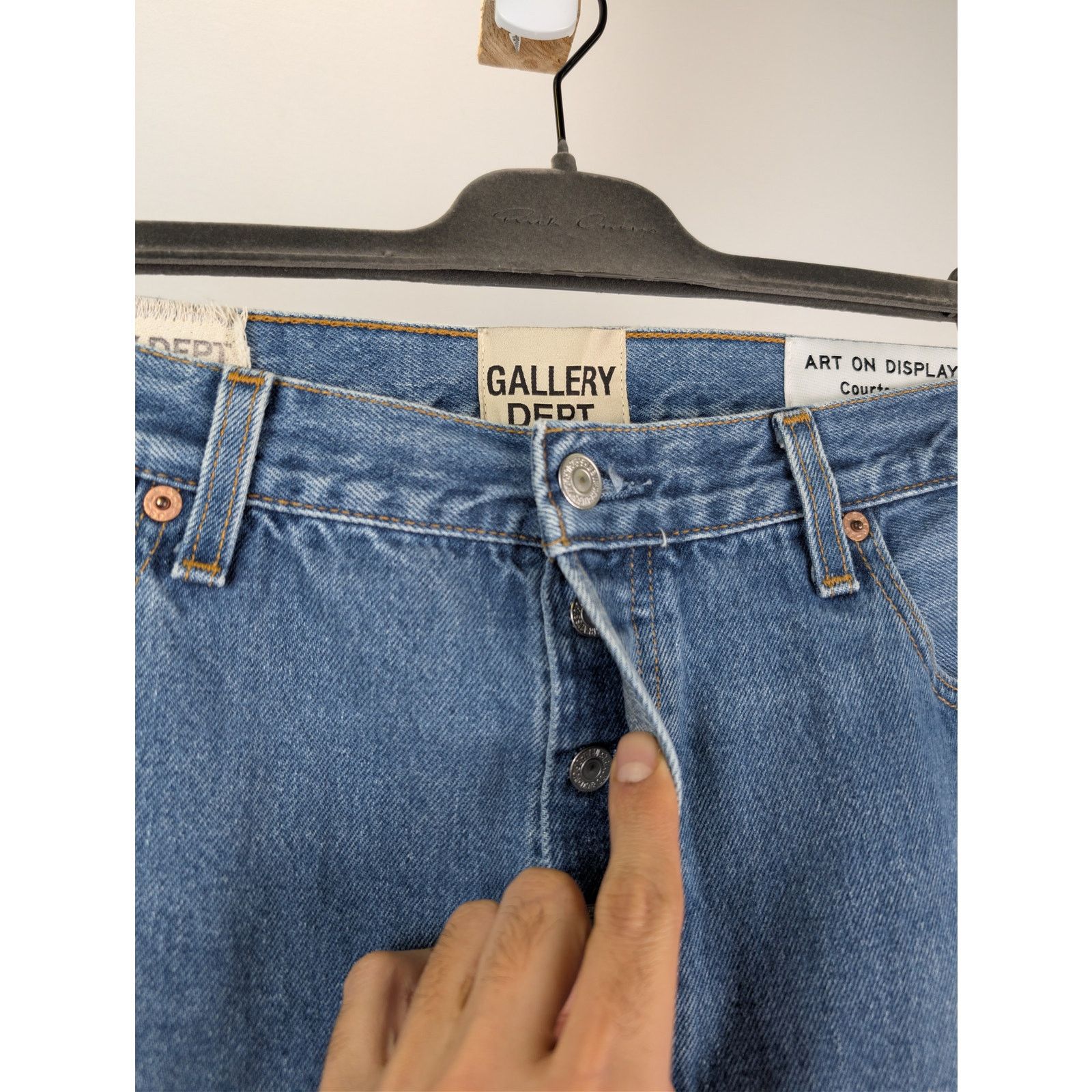 Gallery Dept. o1rshd1 5001 Denim Jeans in Blue Size US 33 - 9 Thumbnail
