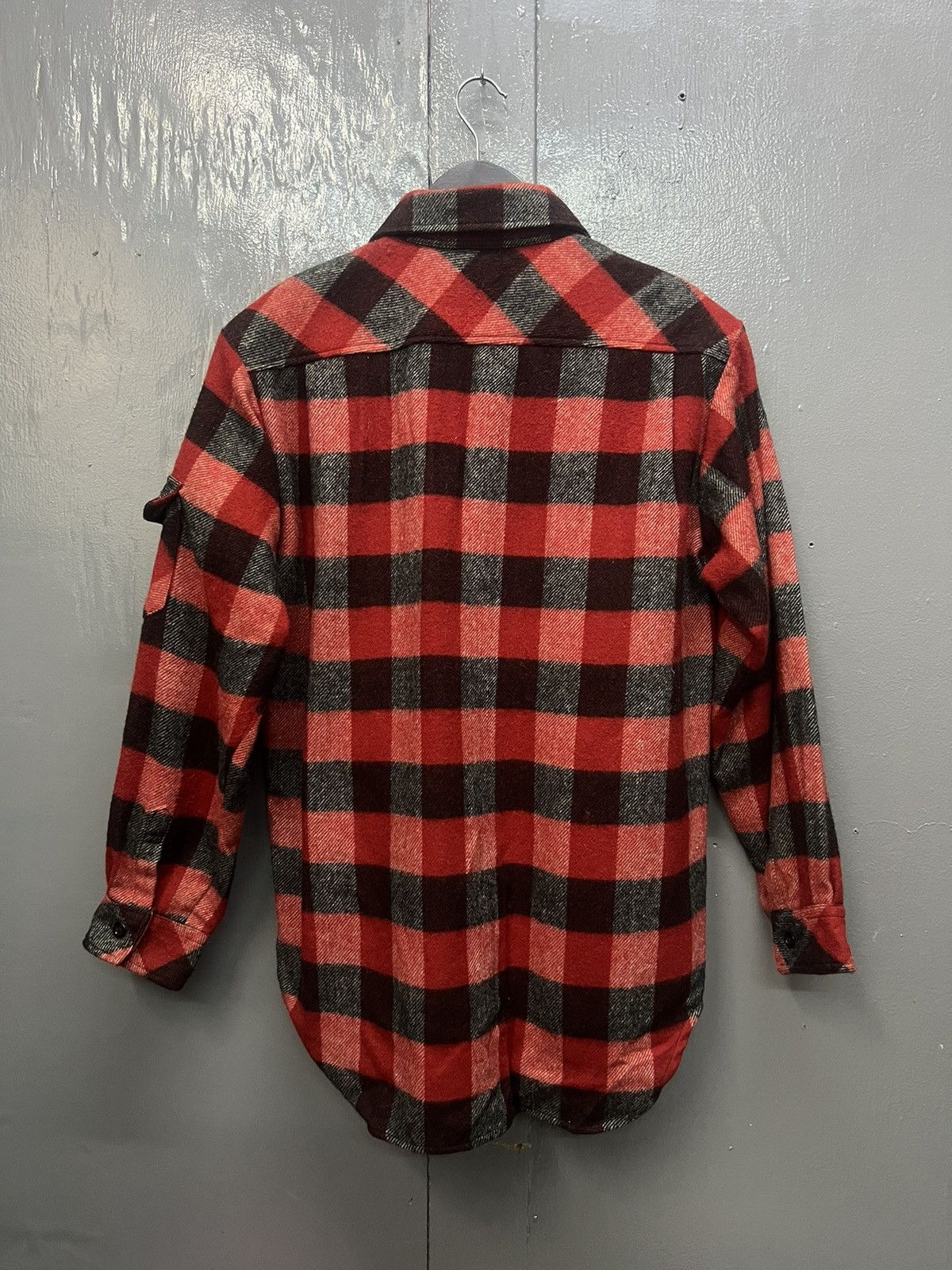 Flannel Vintage Descente Flannel Plaid Red Size US M / EU 48-50 / 2 - 4 Thumbnail