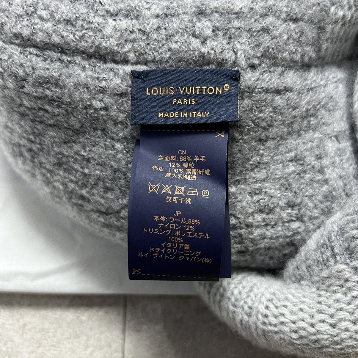 Louis Vuitton Louis Vuitton Reversible Crush Damoflage Pearls Beanie Size ONE SIZE - 4 Thumbnail