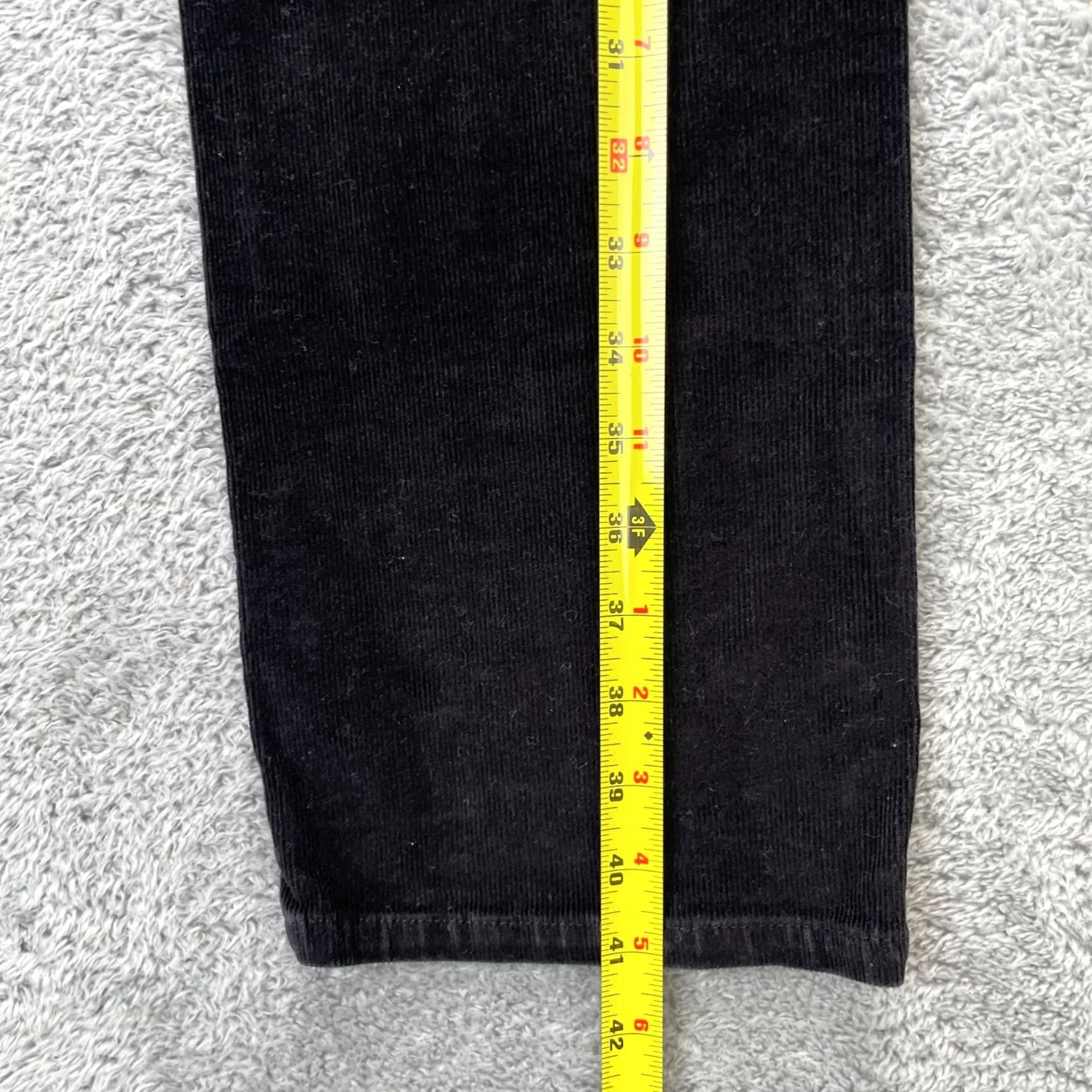 Levi's VINTAGE Levi's Pants Womens Medium Black Shaping Bootcut Corduroy Casual Size 32" / US 10 / IT 46 - 5 Thumbnail