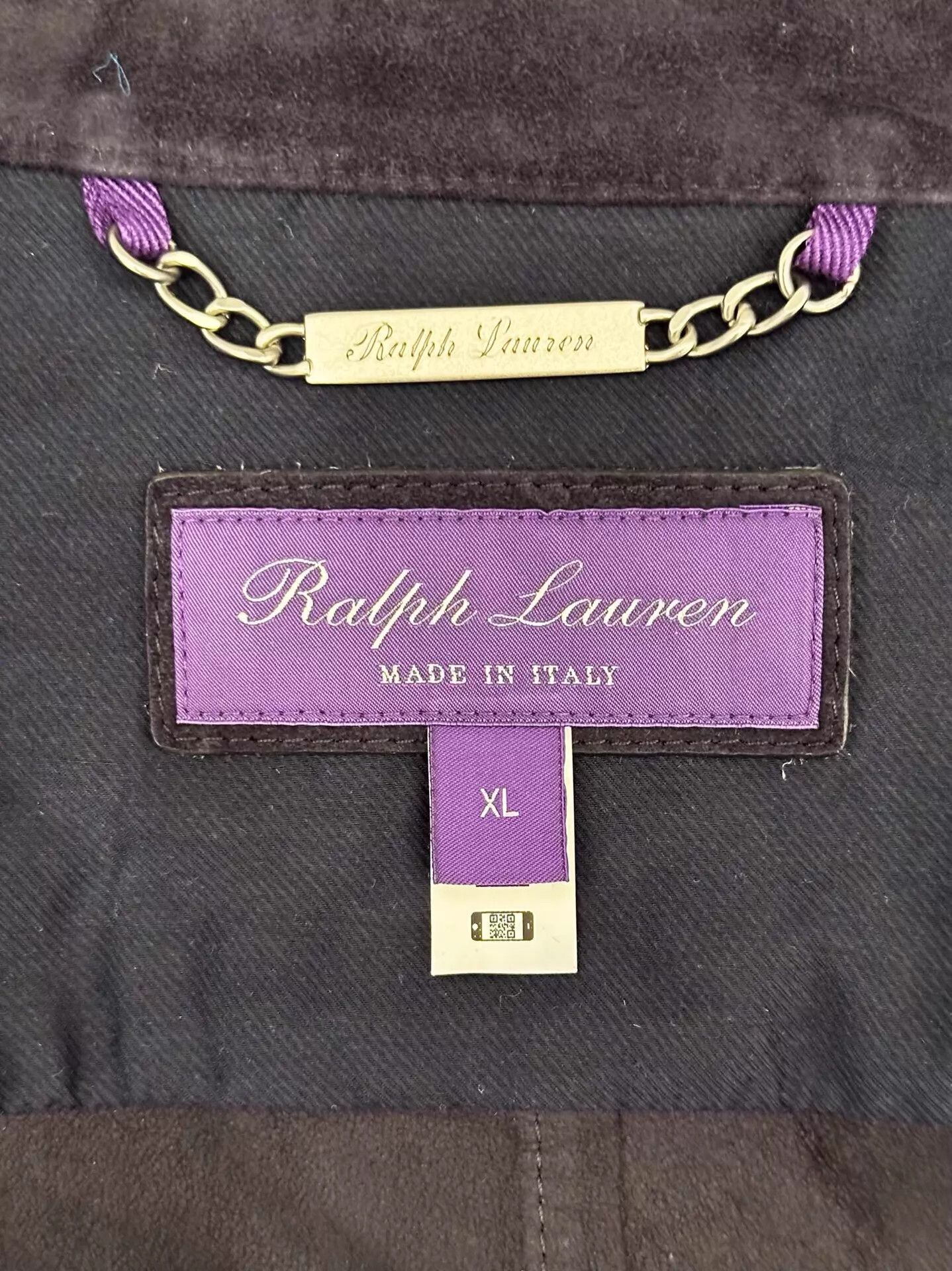 Polo Ralph Lauren Ralph Lauren Purple Men's Deep Navy Cashmere Suede XL Jacket Size US XL / EU 56 / 4 - 5 Thumbnail
