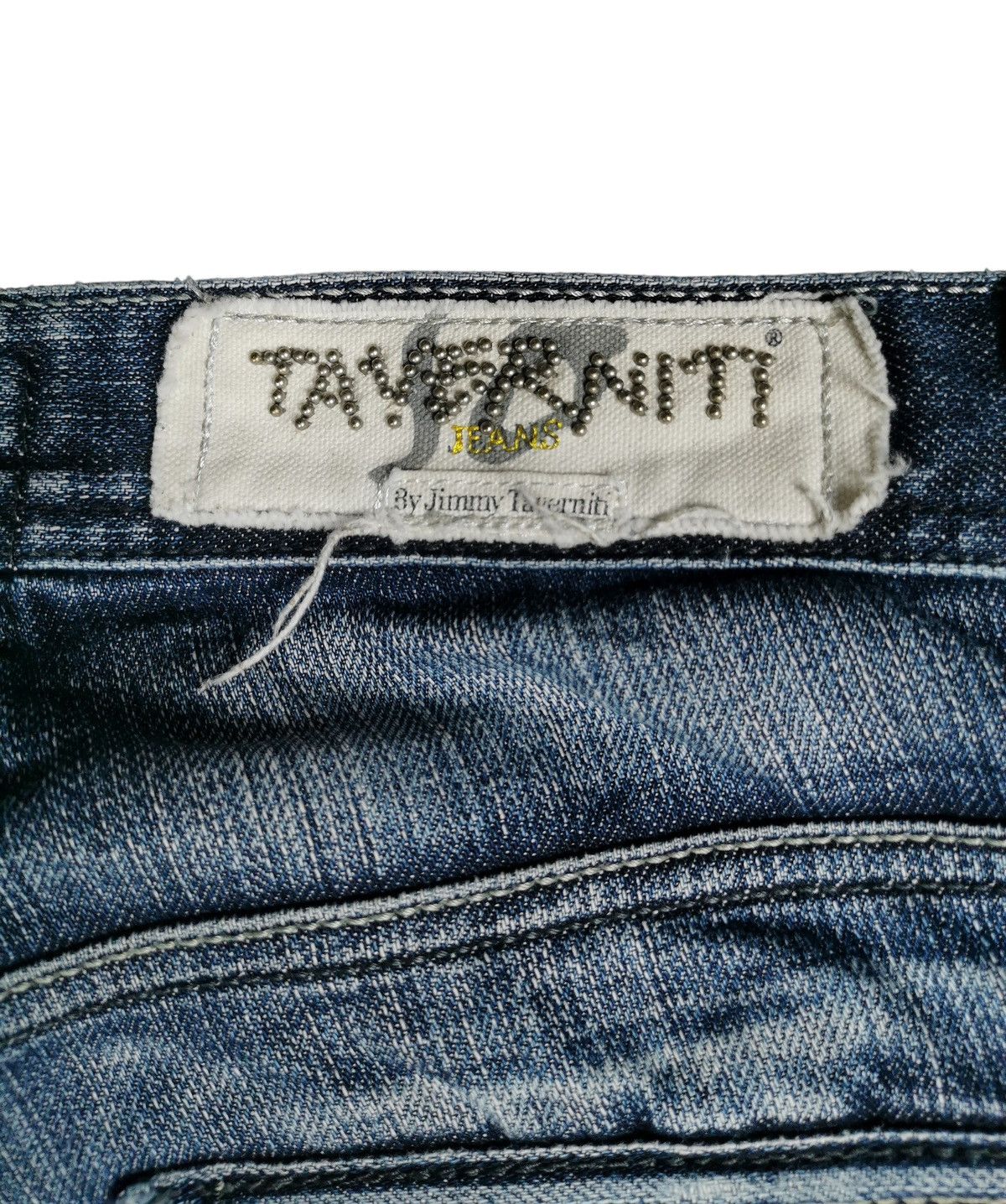 Taverniti Taverniti So Jeans Flared Distressed Bootcut Denim Y2K Style Size US 30 / EU 46 - 5 Thumbnail