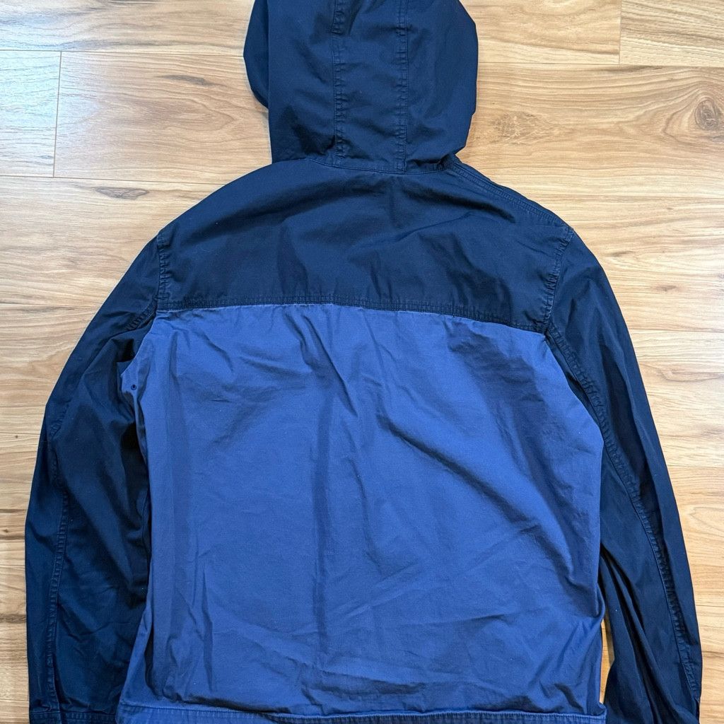 Uniqlo Uniqlo Men’s L Hooded Blue Cotton Zip Jacket Size US L / EU 52-54 / 3 - 2 Thumbnail