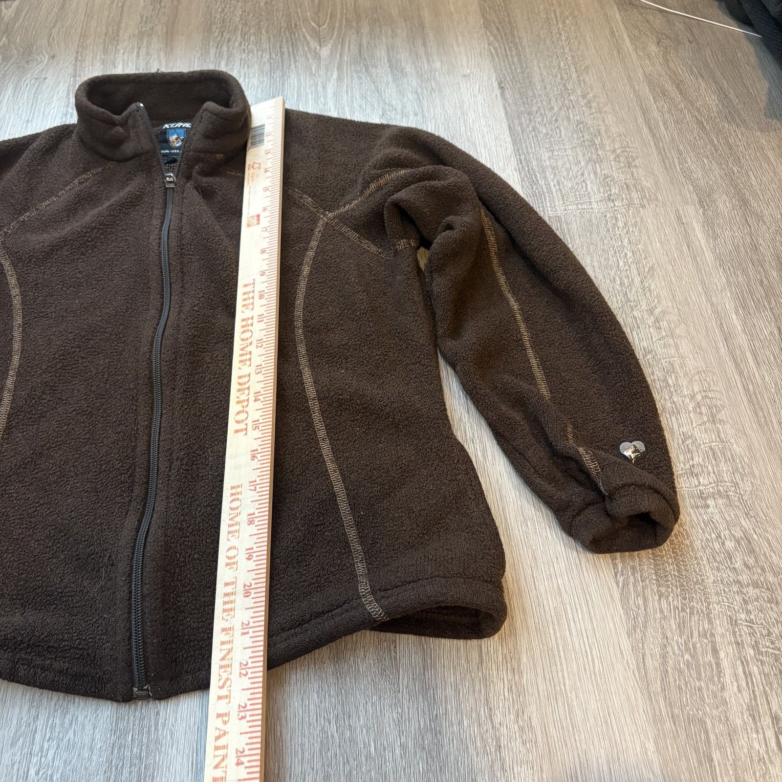 Kuhl Kuhl Women's Alfpaca Fleece Jacket XS Brown Full Zip Outdoor Size XS / US 0-2 / IT 36-38 - 7 Thumbnail